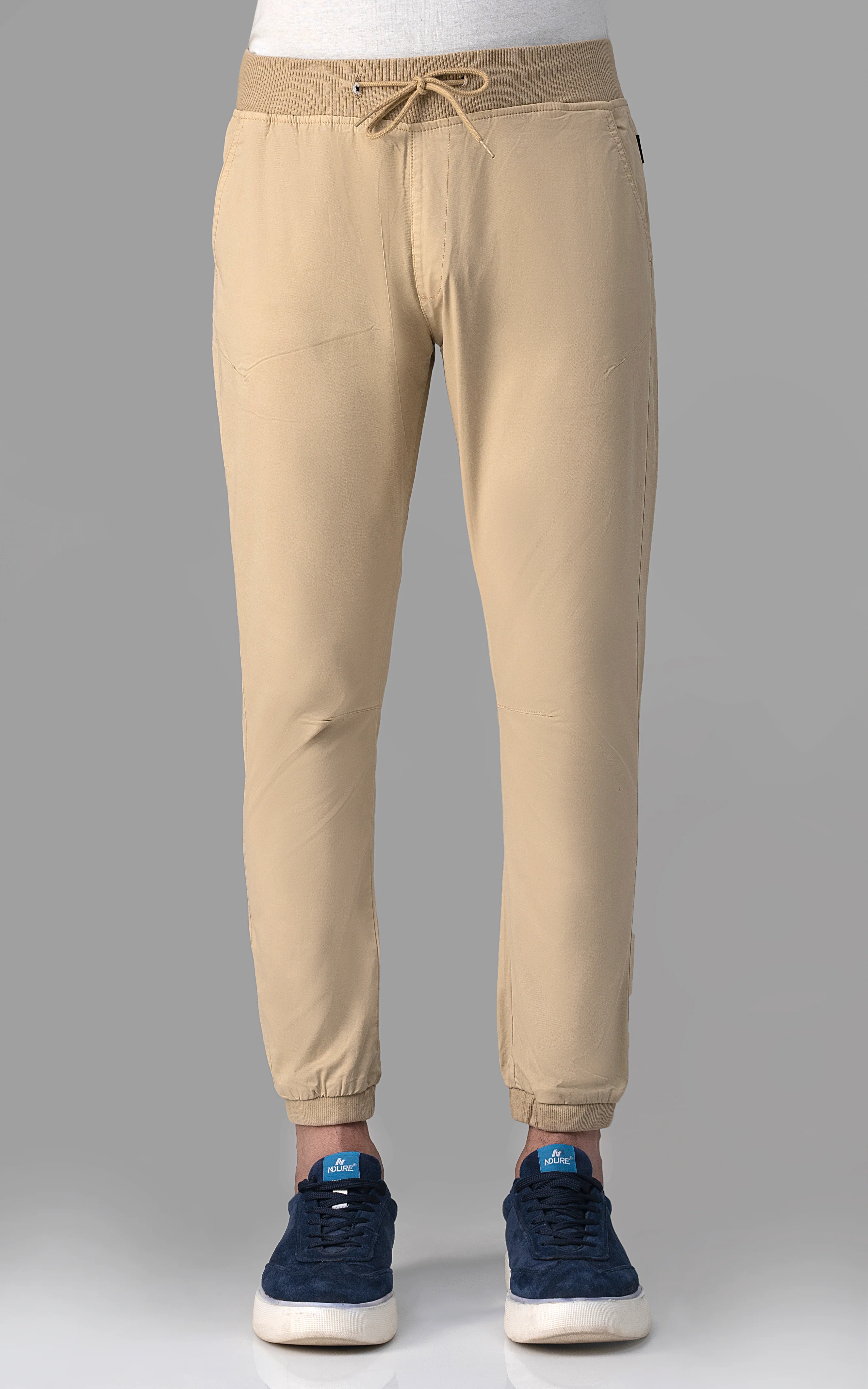 JOGGER TROUSER BEIGE - Image 2