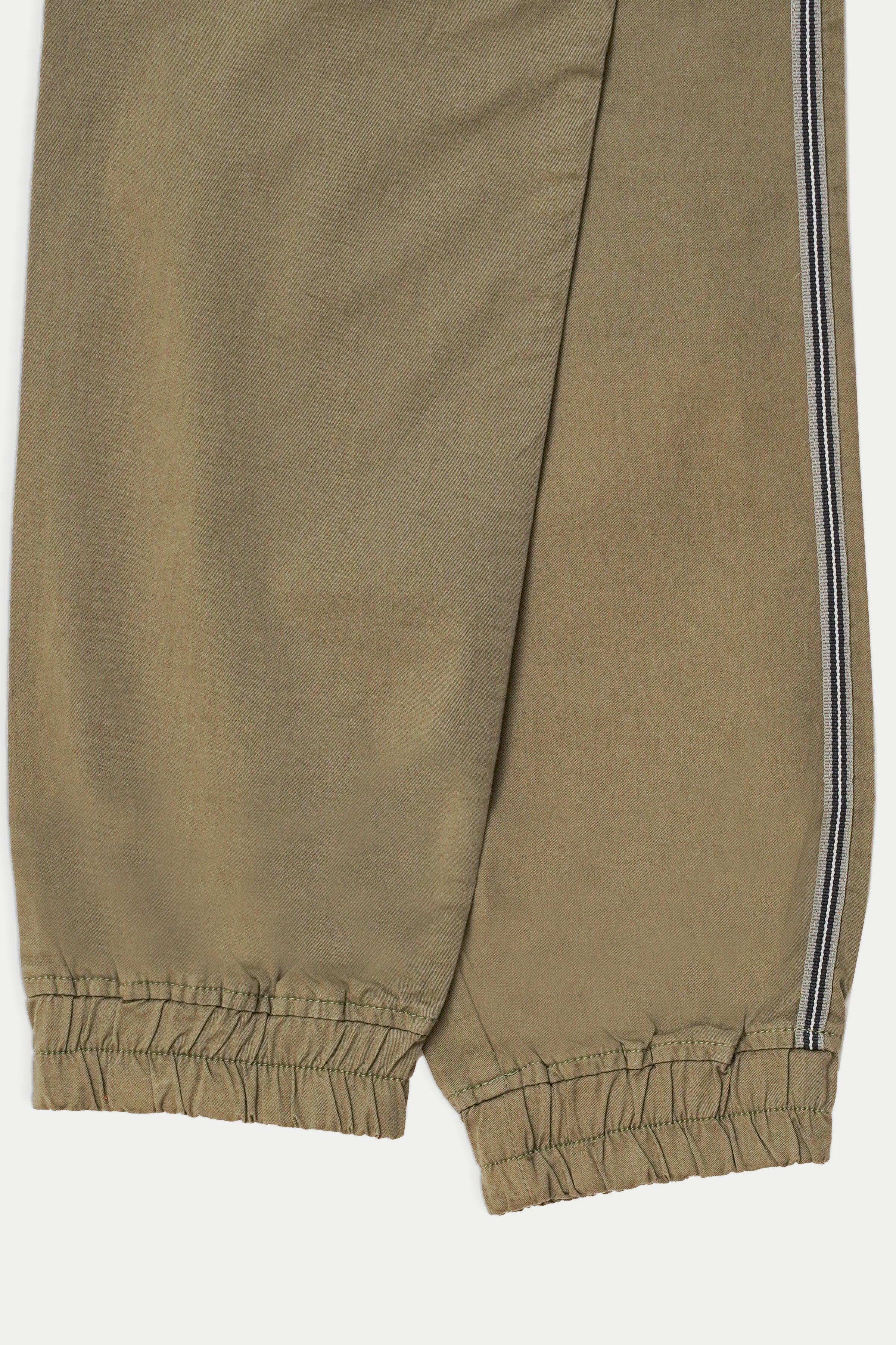 CASUAL JOGGER TROUSER GREEN - Image 4