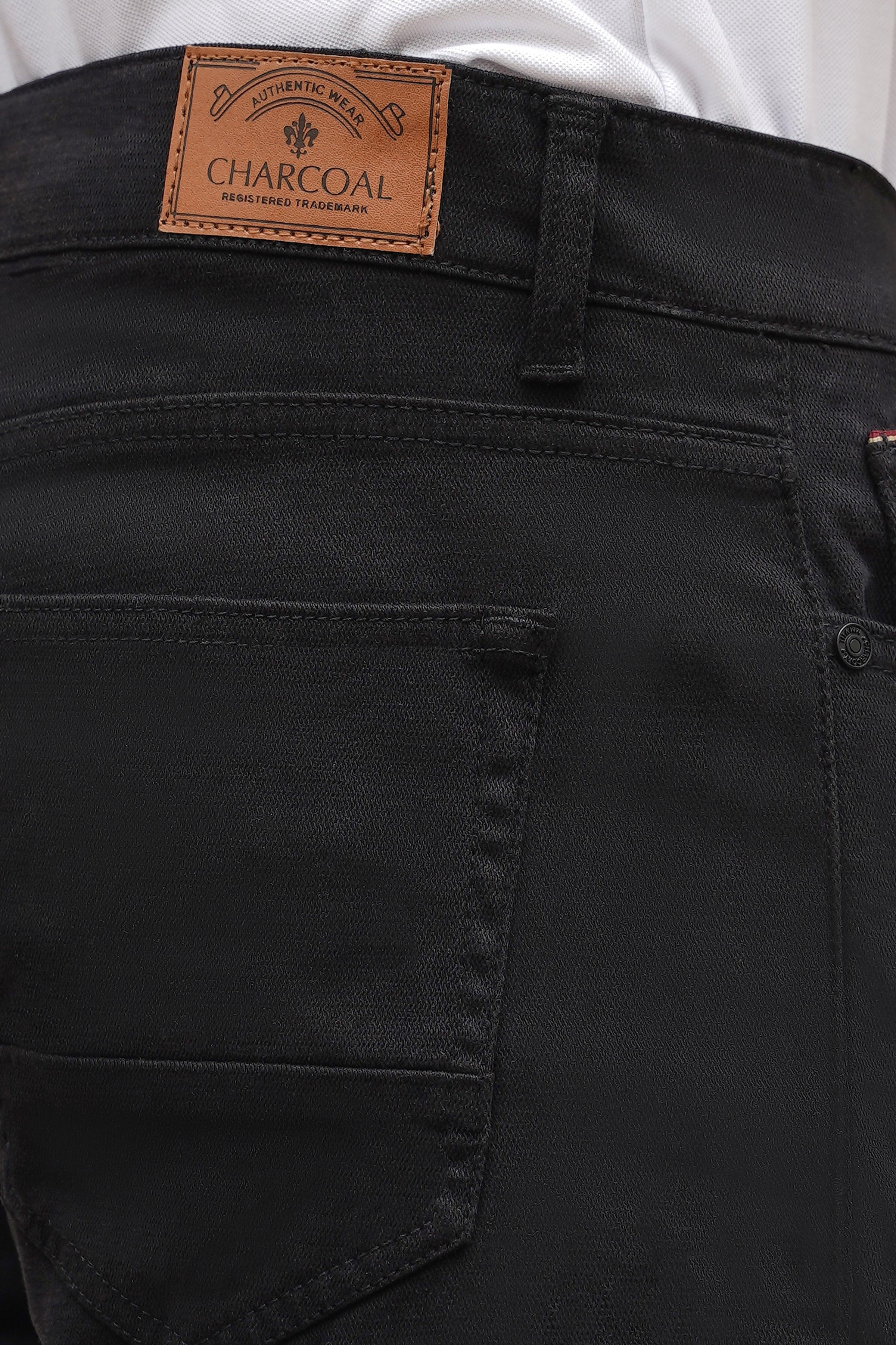 CASUAL PANT 5 POCKET BLACK - Image 3