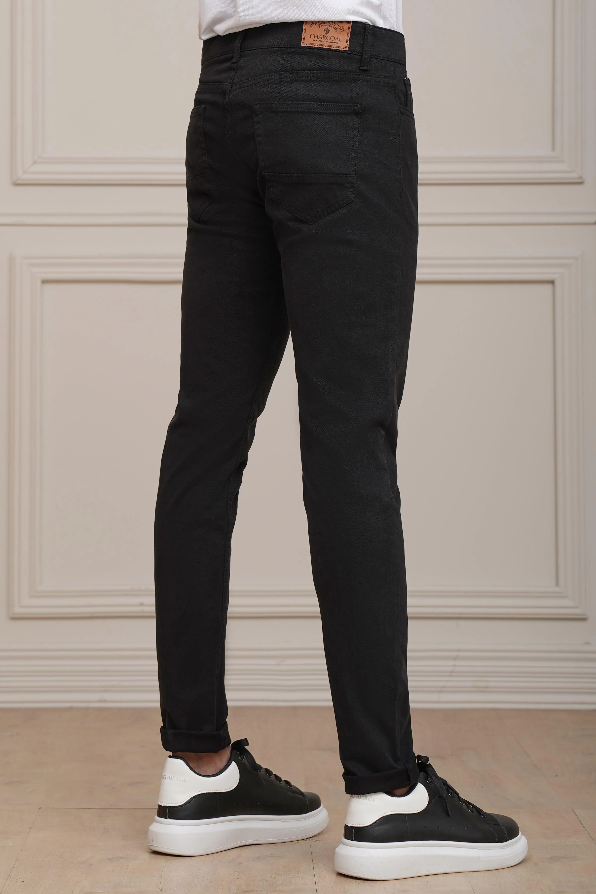 CASUAL PANT 5 POCKET BLACK - Image 5