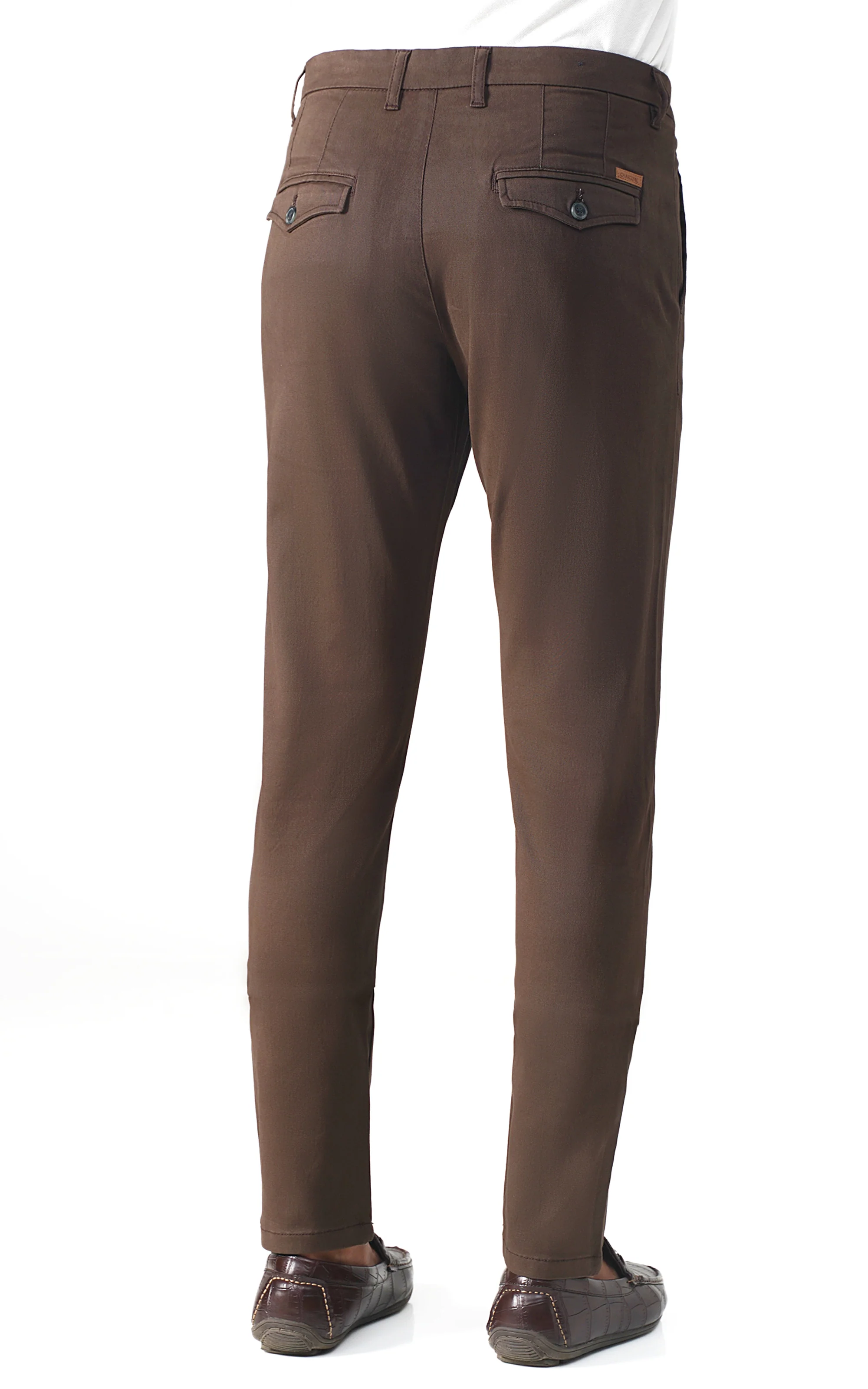 CROSS POCKET CASUAL PANT BROWN - Image 4