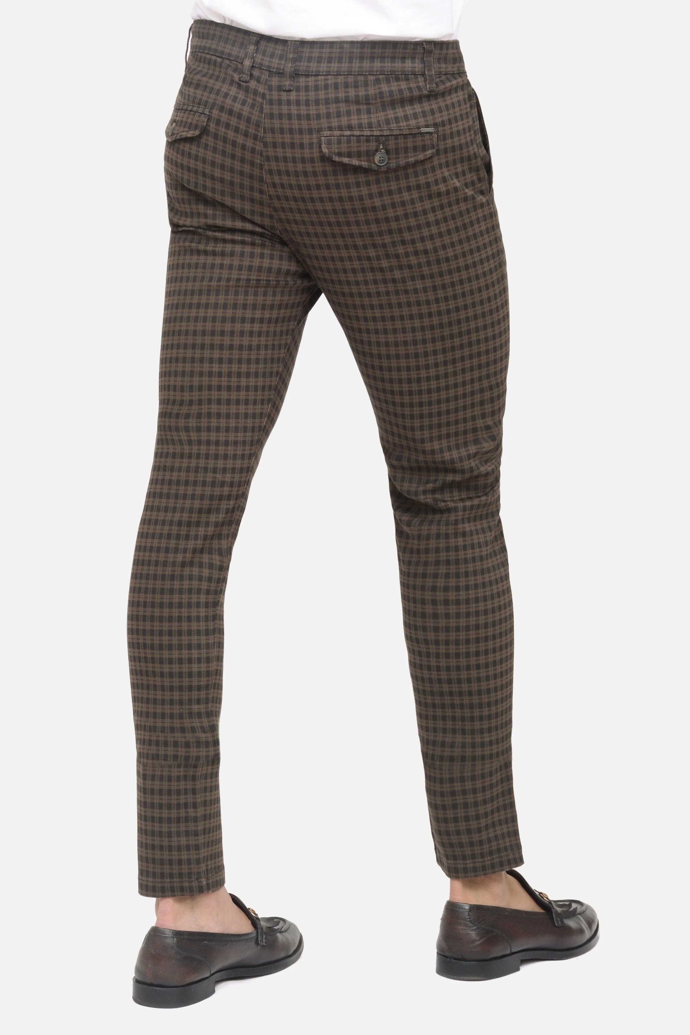 CASUAL PANT BROWN KHAKI - Image 3