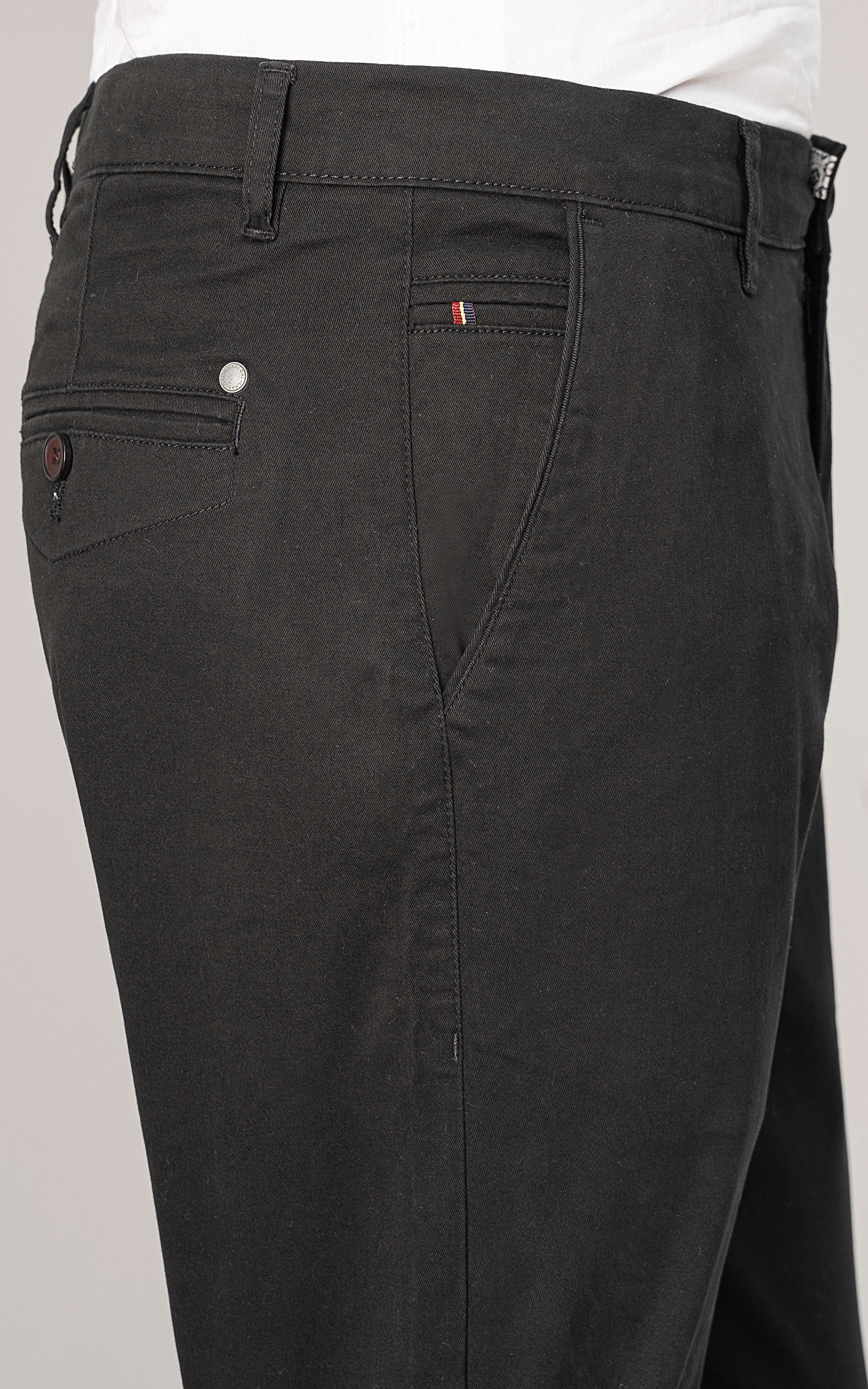 CASUAL PANT CROSS POCKET BLACK - Image 4