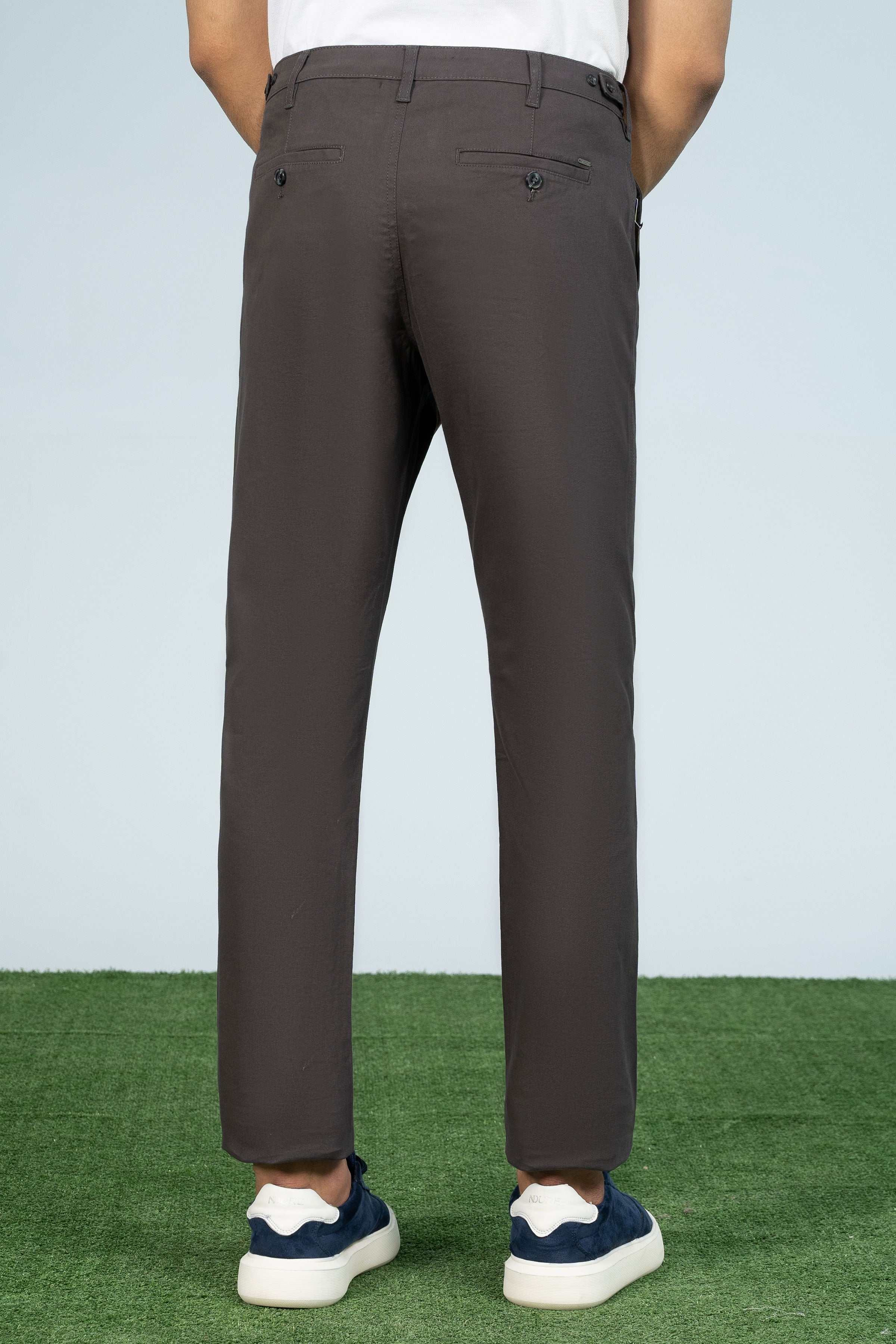 CROSS POCKET CASUAL PANT DARK GREY - Image 3