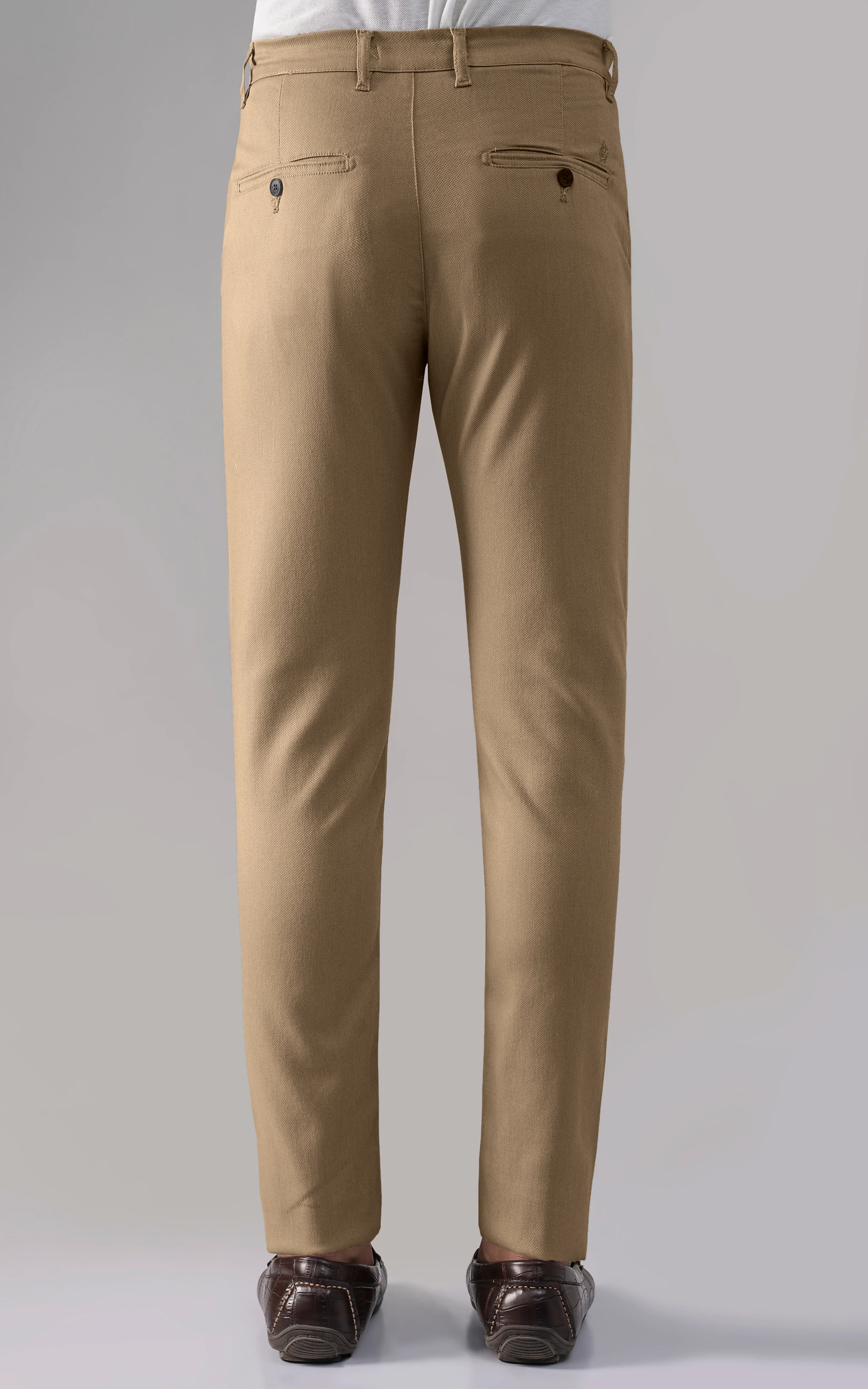 CASUAL PANT CROSS POCKET DARK KHAKI - Image 3