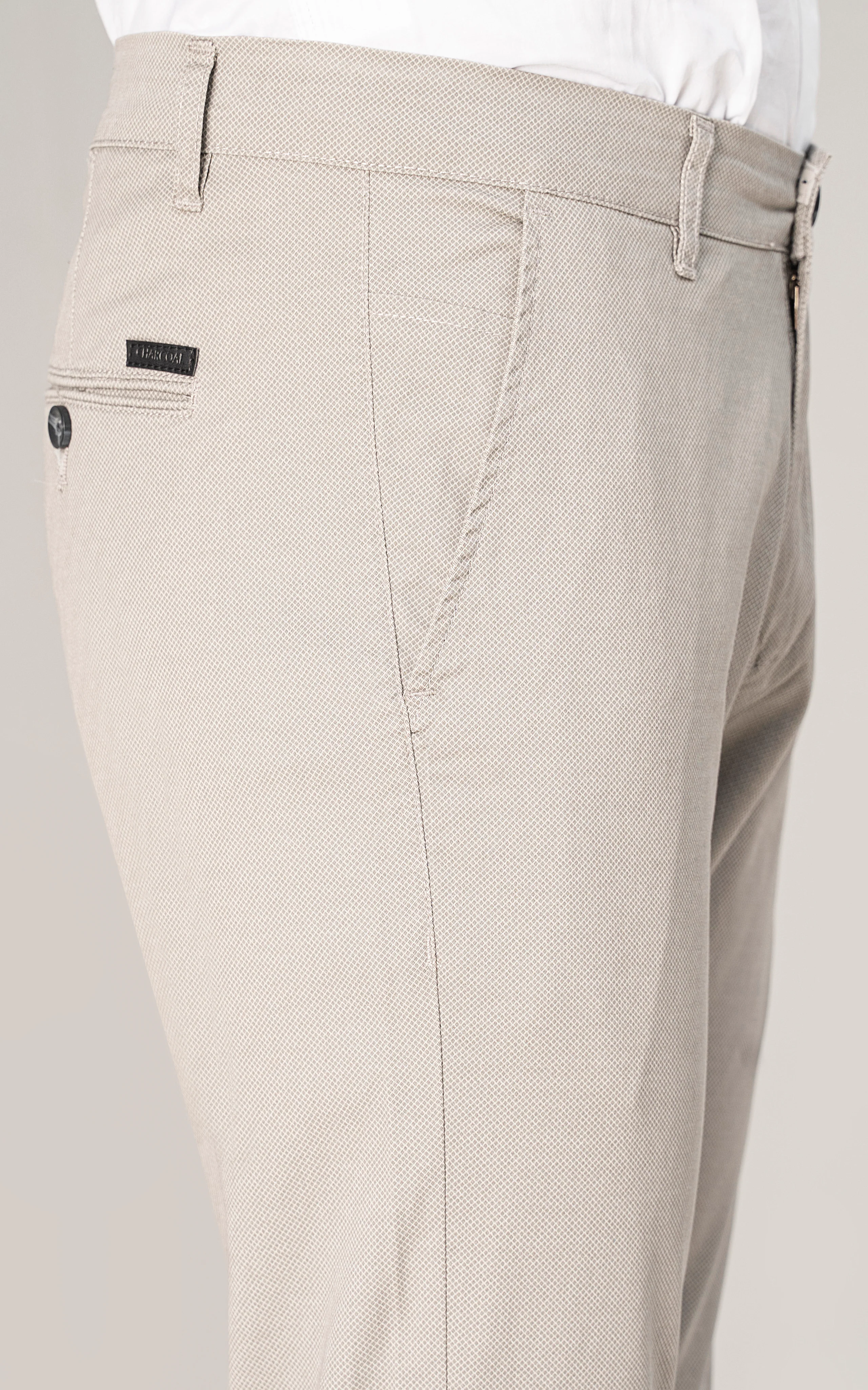 CASUAL PANT CROSS POCKET GREY - Image 2