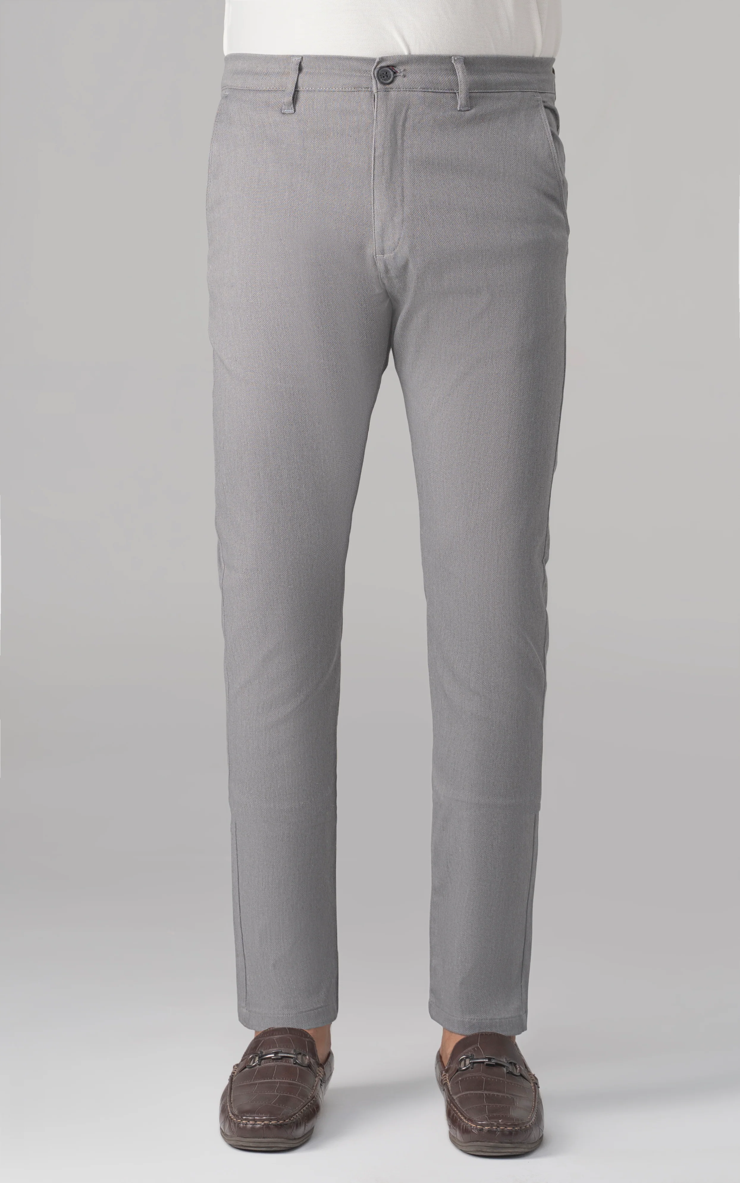 CASUAL PANT CROSS POCKET GREY - Image 2