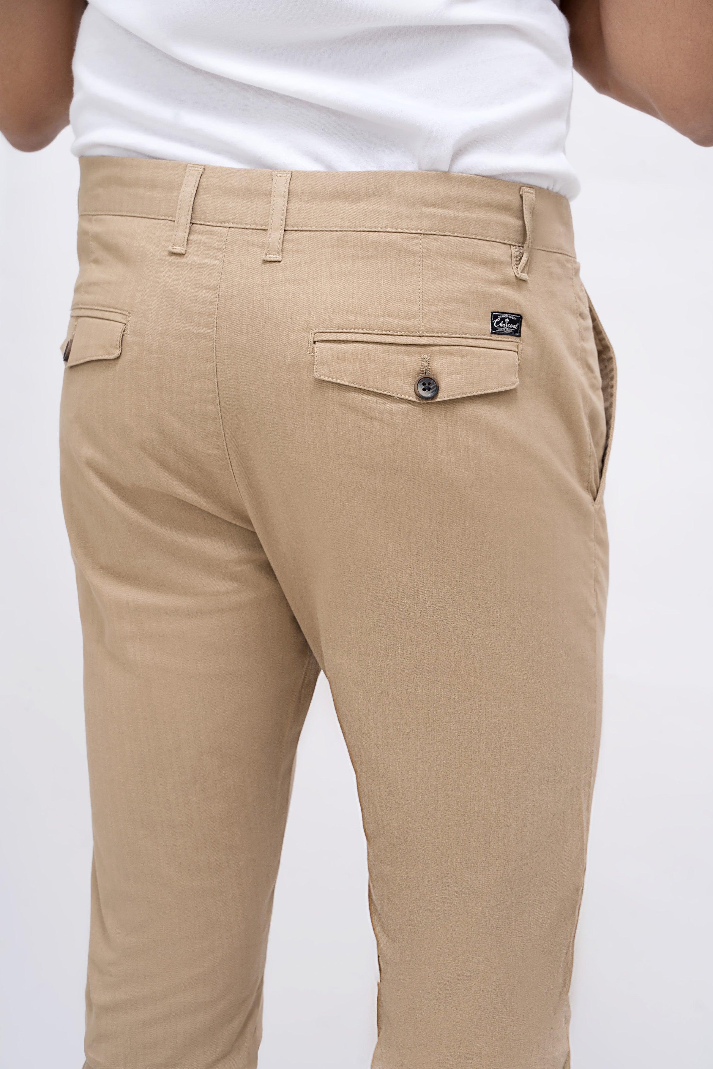 CASUAL PANT CROSS POCKET KHAKI - Image 4