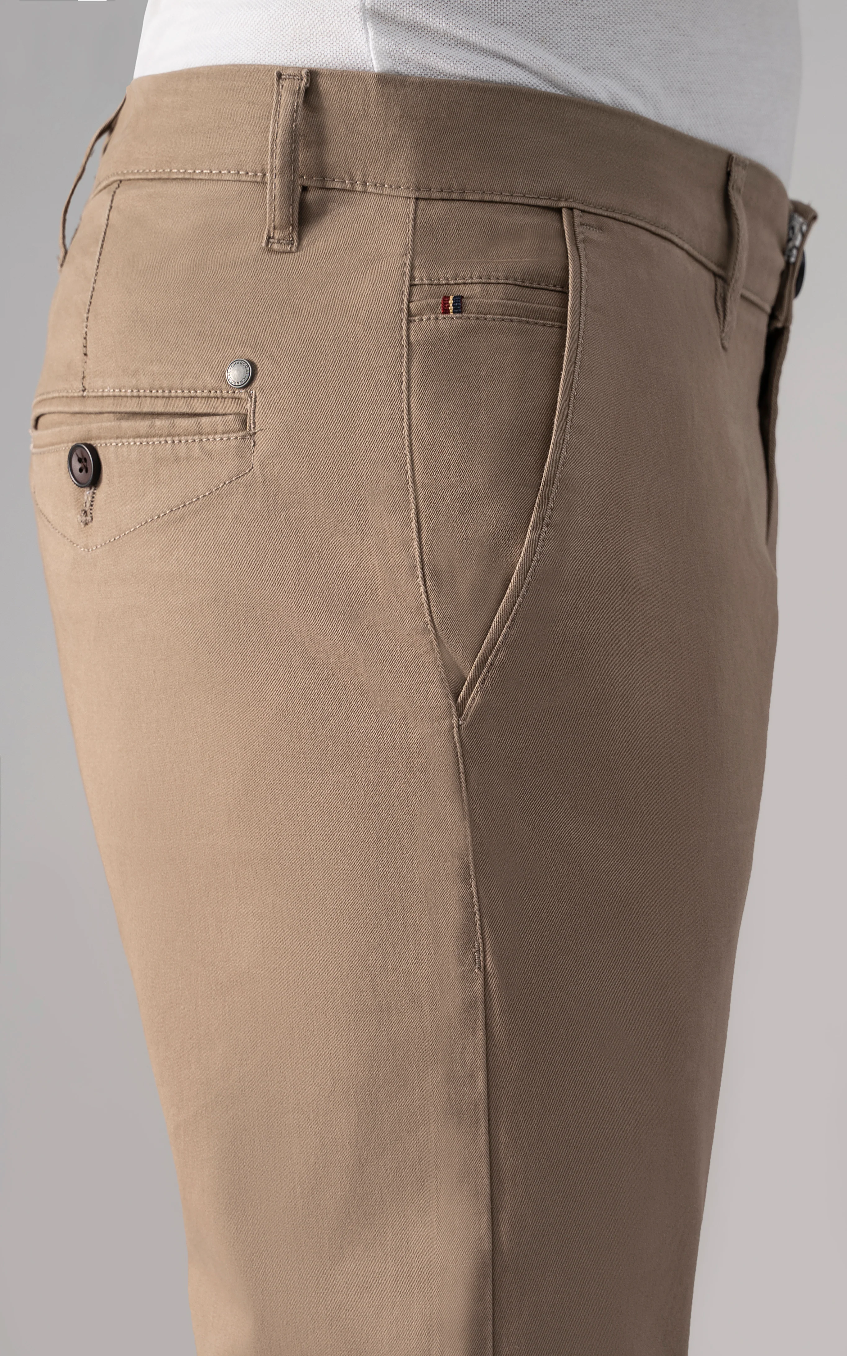 CASUAL PANT CROSS POCKET KHAKI - Image 4