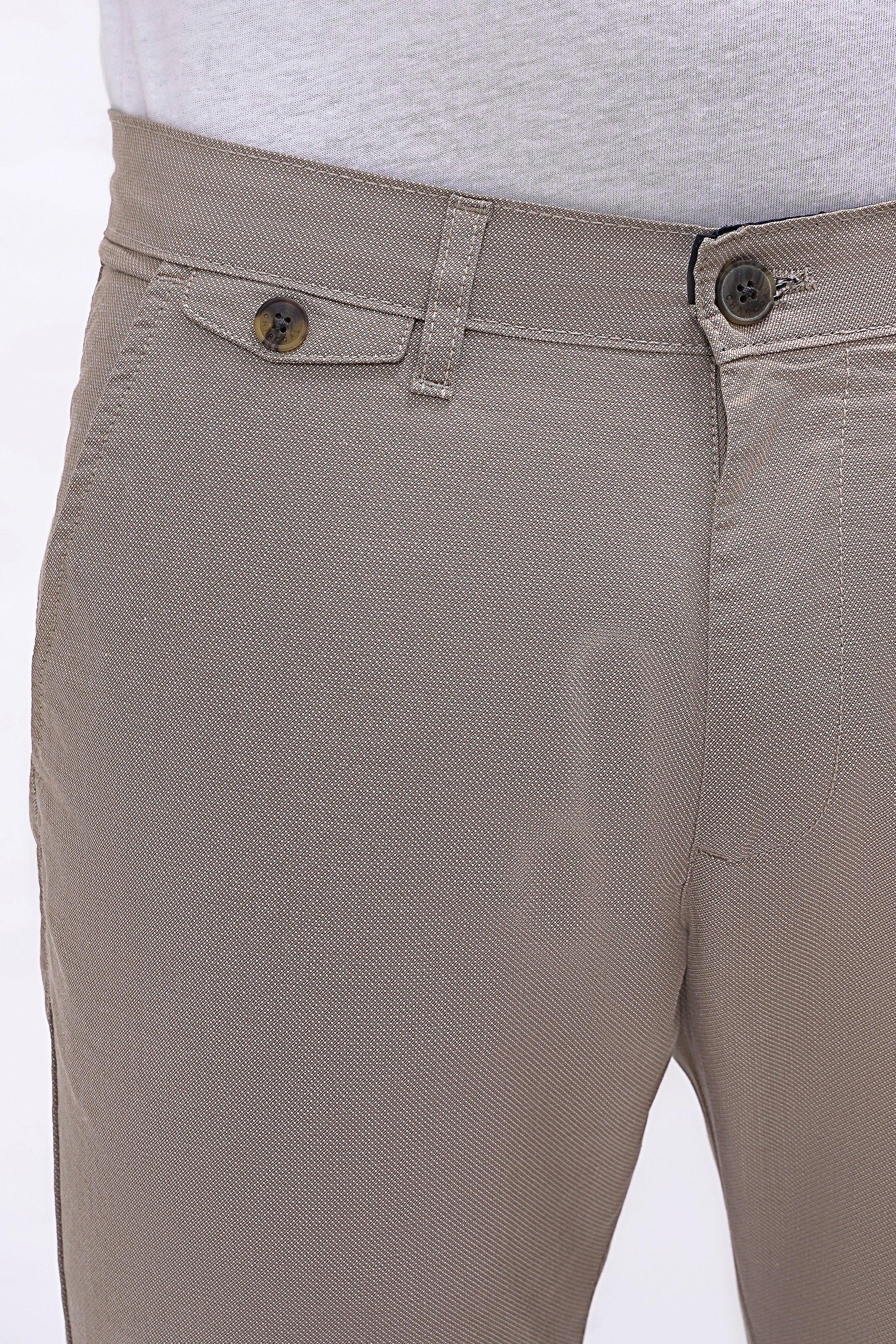 CASUAL PANT CROSS POCKET LIGHT KHAKI - Image 5