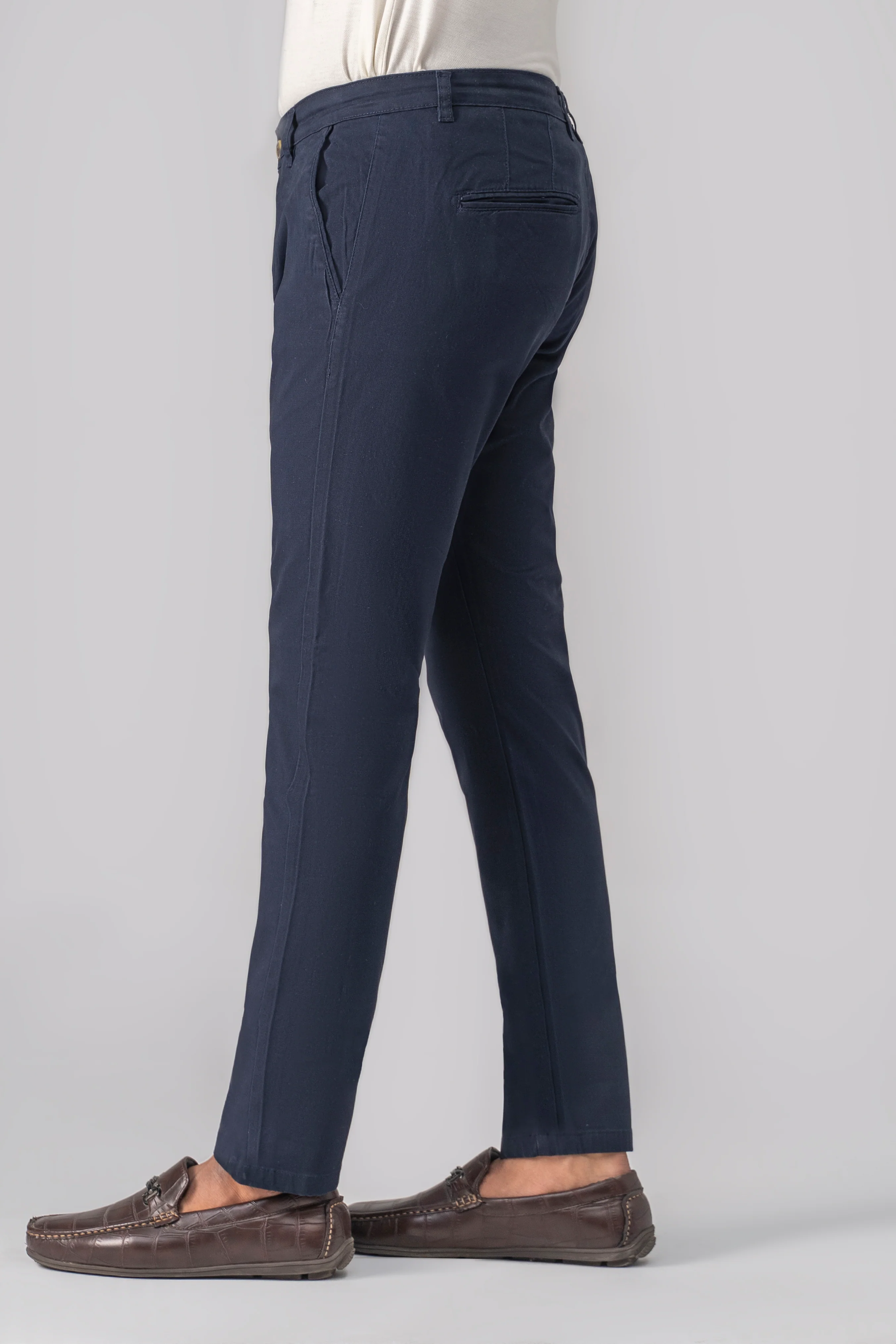 CASUAL PANT CROSS POCKET NAVY
