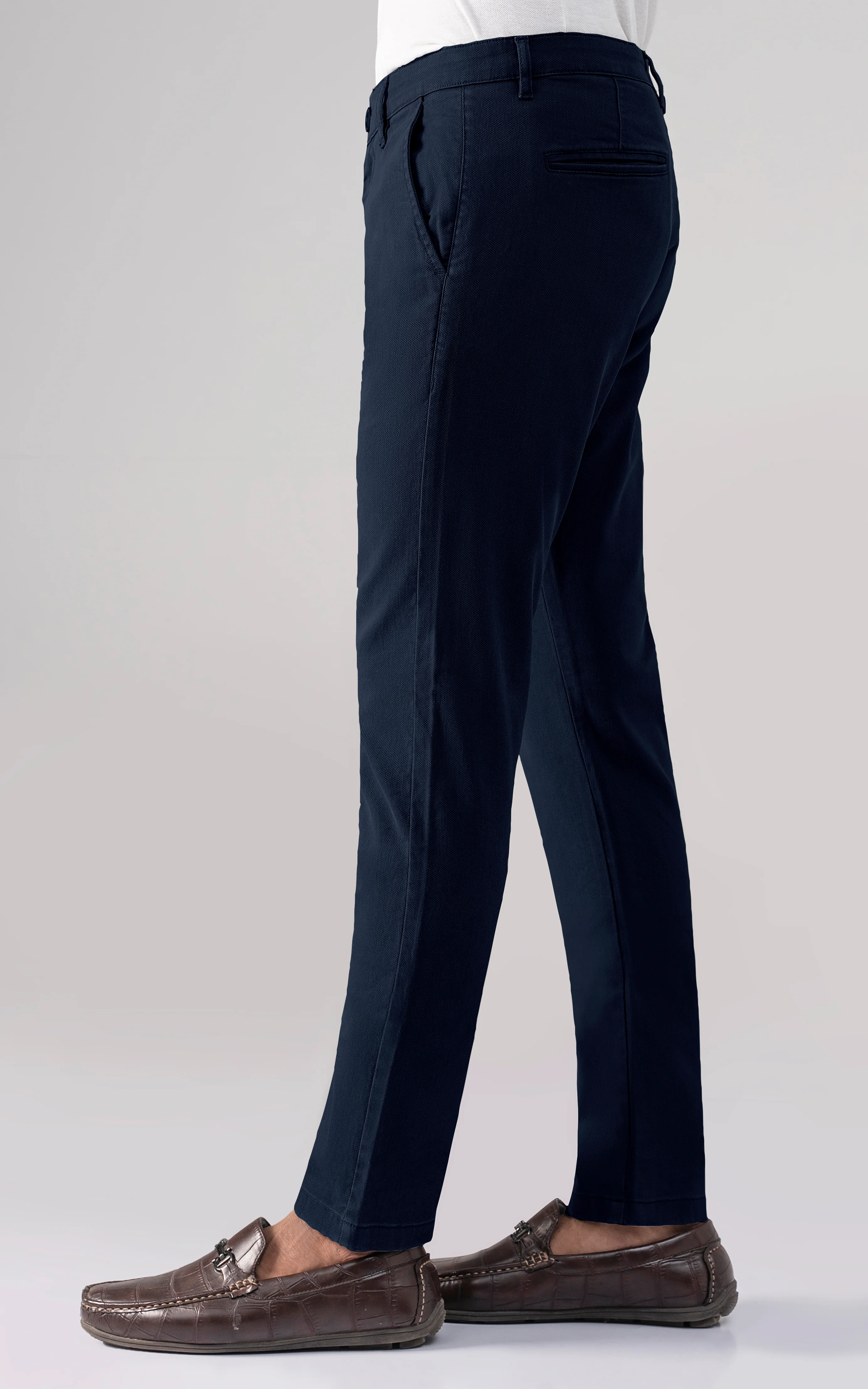 CASUAL PANT CROSS POCKET NAVY