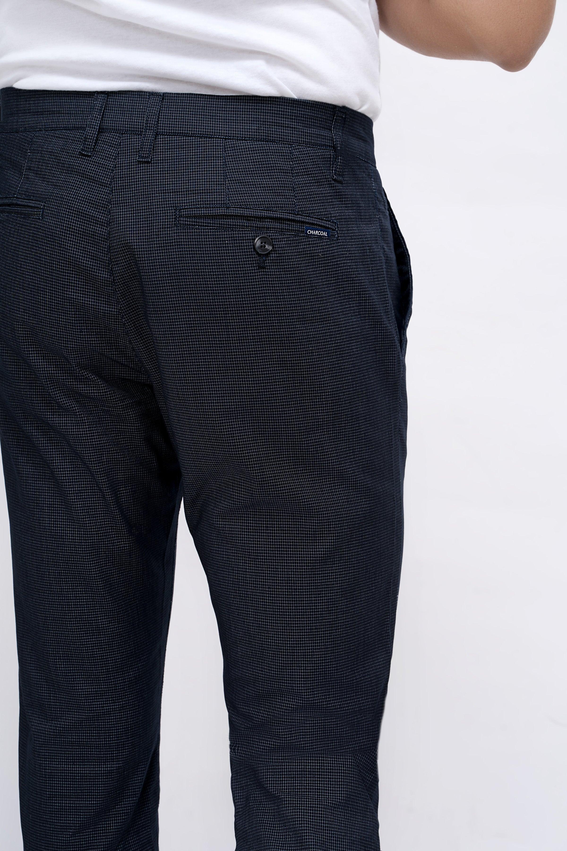 CASUAL PANT CROSS POCKET NAVY BLACK - Image 4