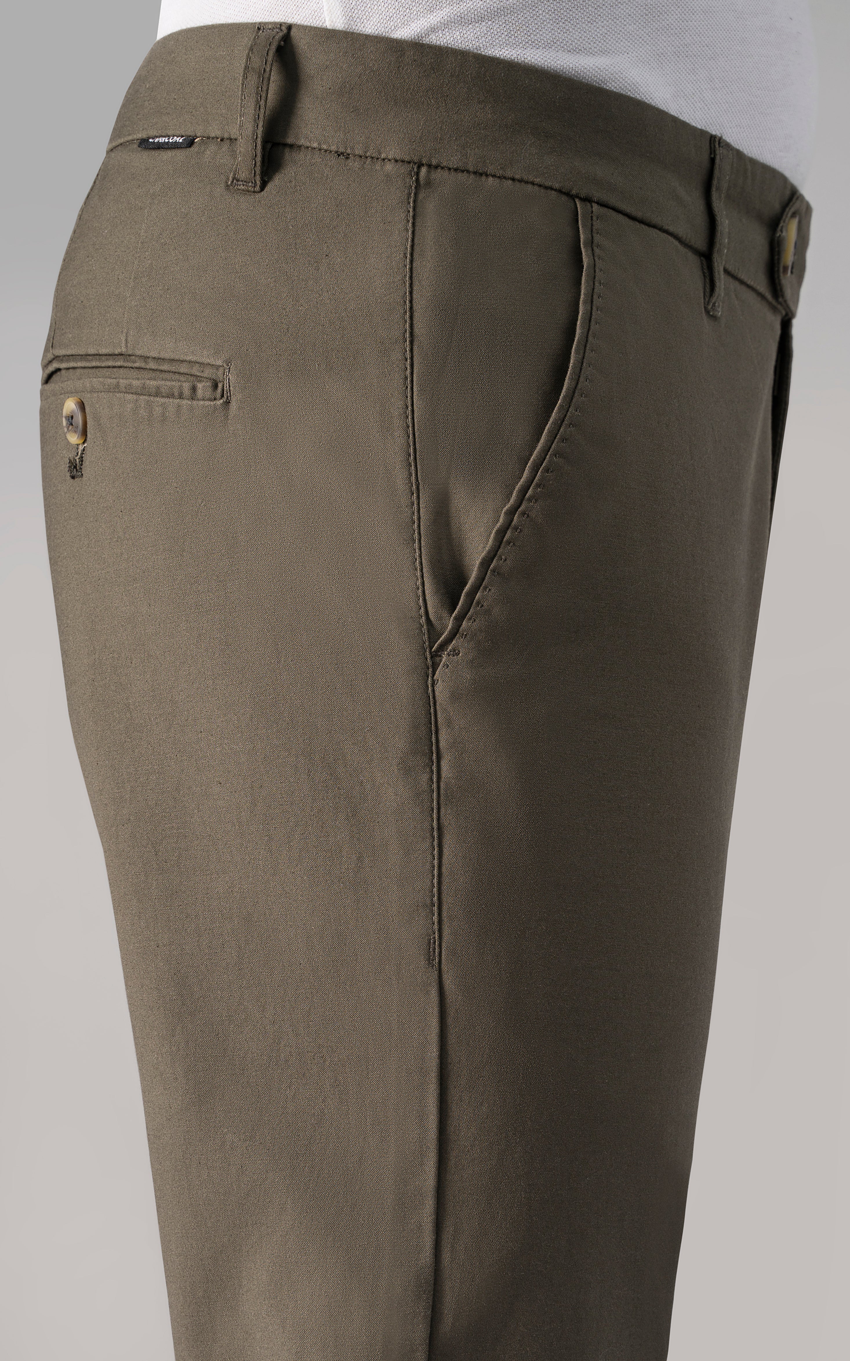 CASUAL PANT CROSS POCKET OLIVE - Image 4