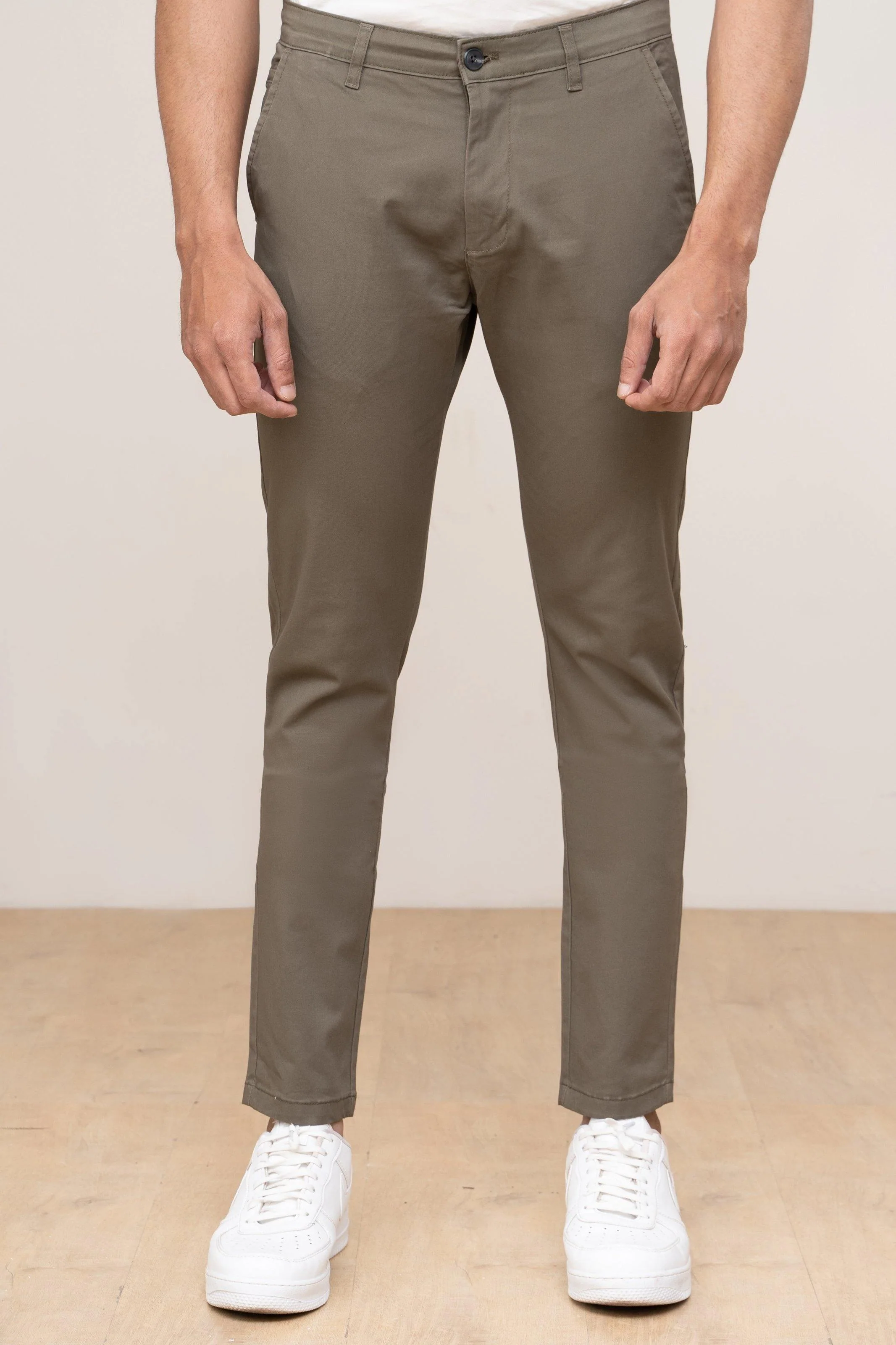 CASUAL PANT CROSS POCKET OLIVE - Image 2