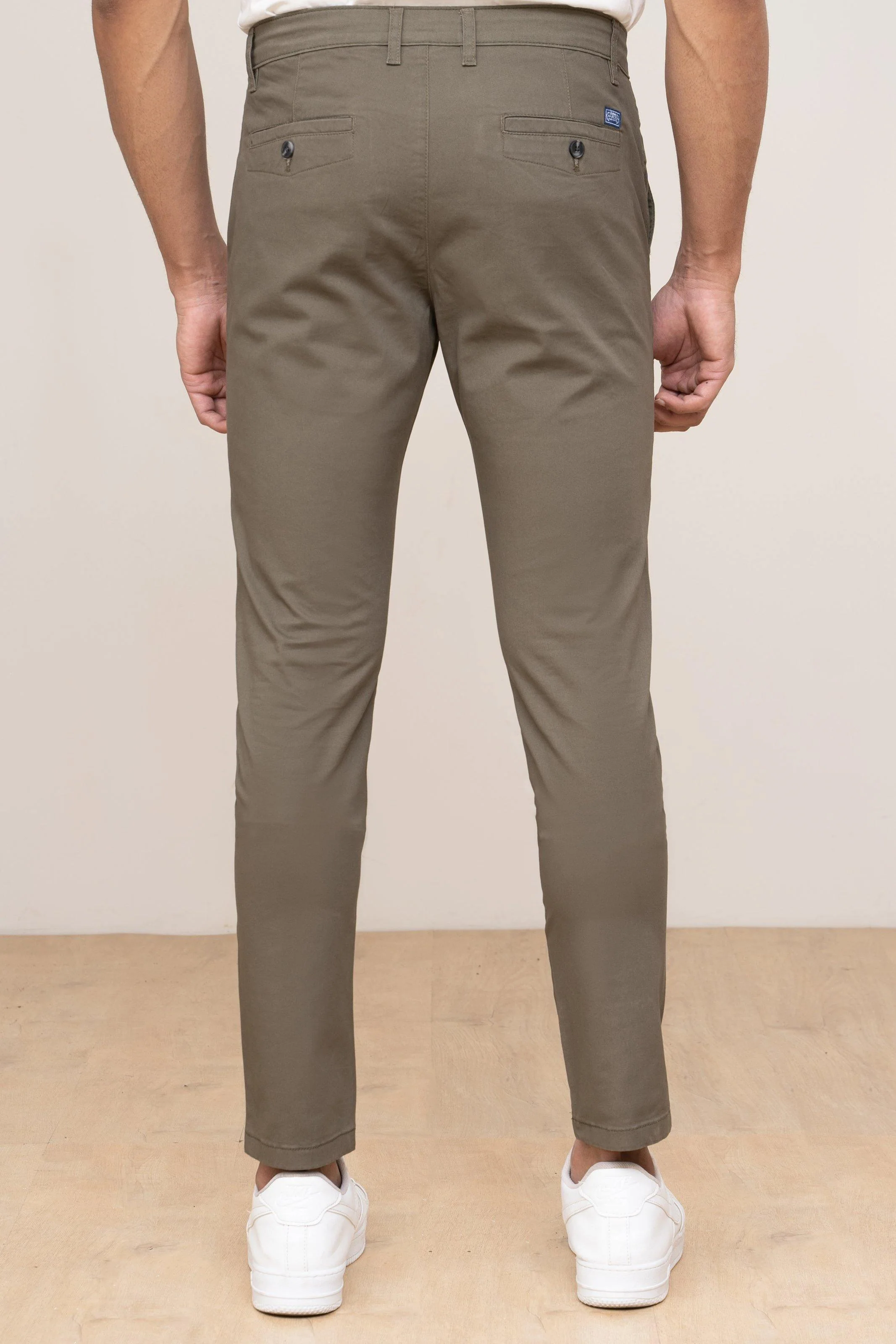 CASUAL PANT CROSS POCKET OLIVE - Image 3