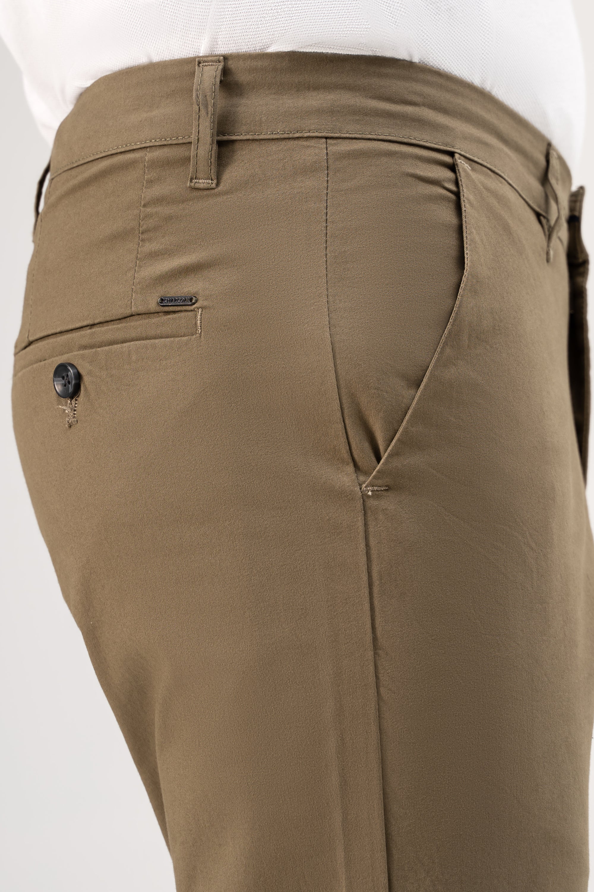 CASUAL PANT CROSS POCKET OLIVE - Image 4