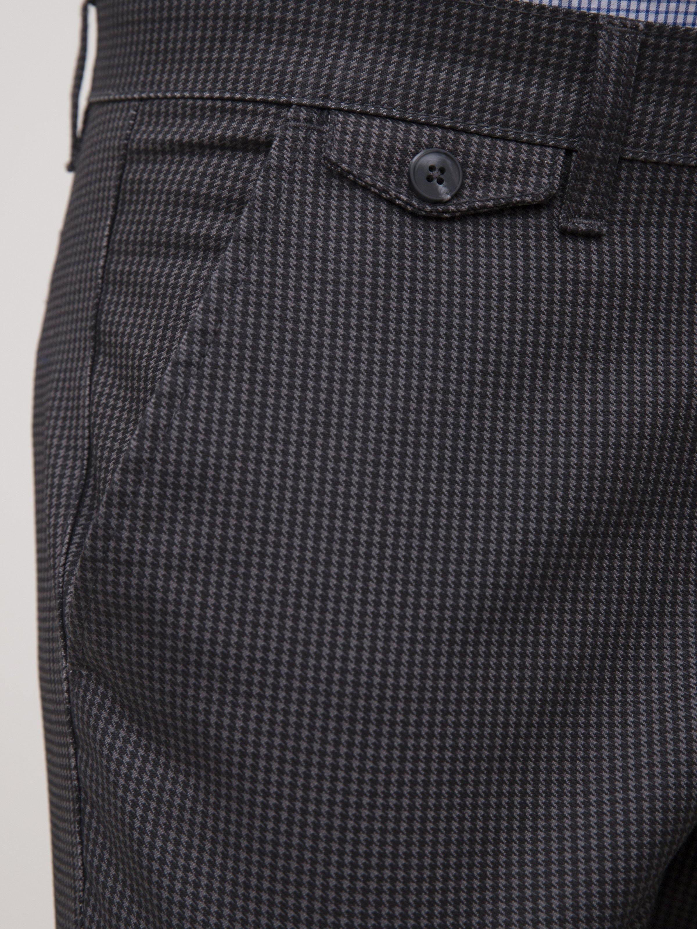 CASUAL PANT CROSS POCKET SLIM FIT BLACK GREY - Image 5