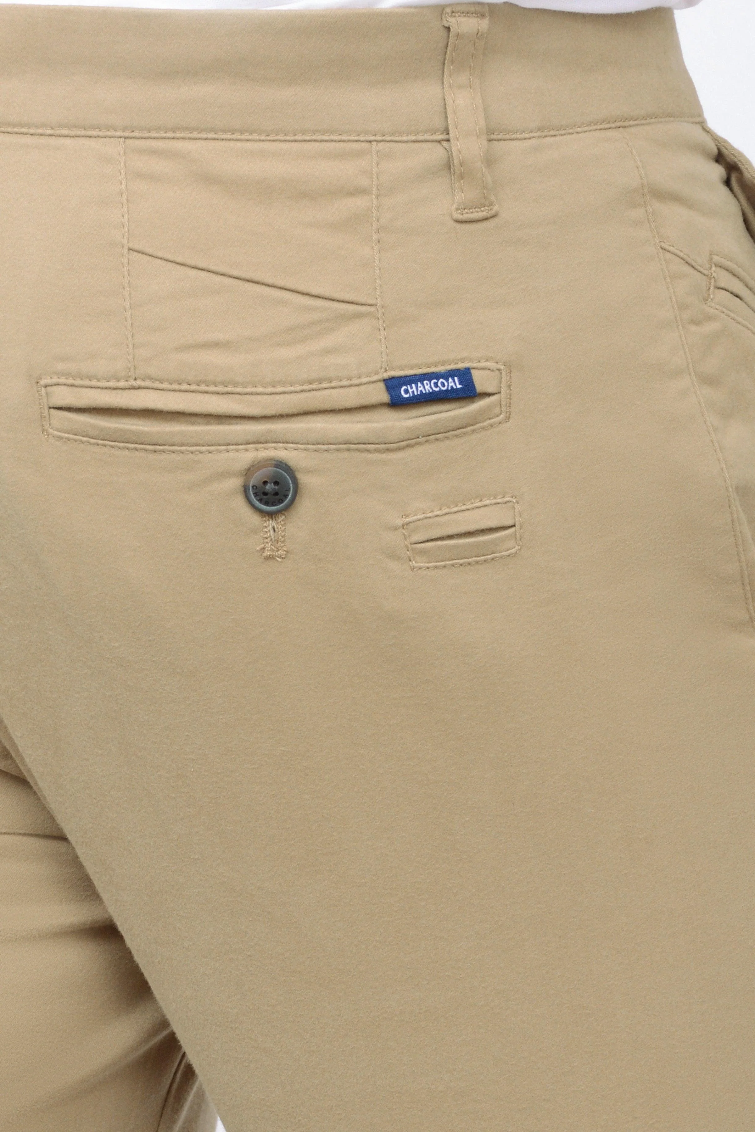 CASUAL PANT LIGHT KHAKI - Image 3
