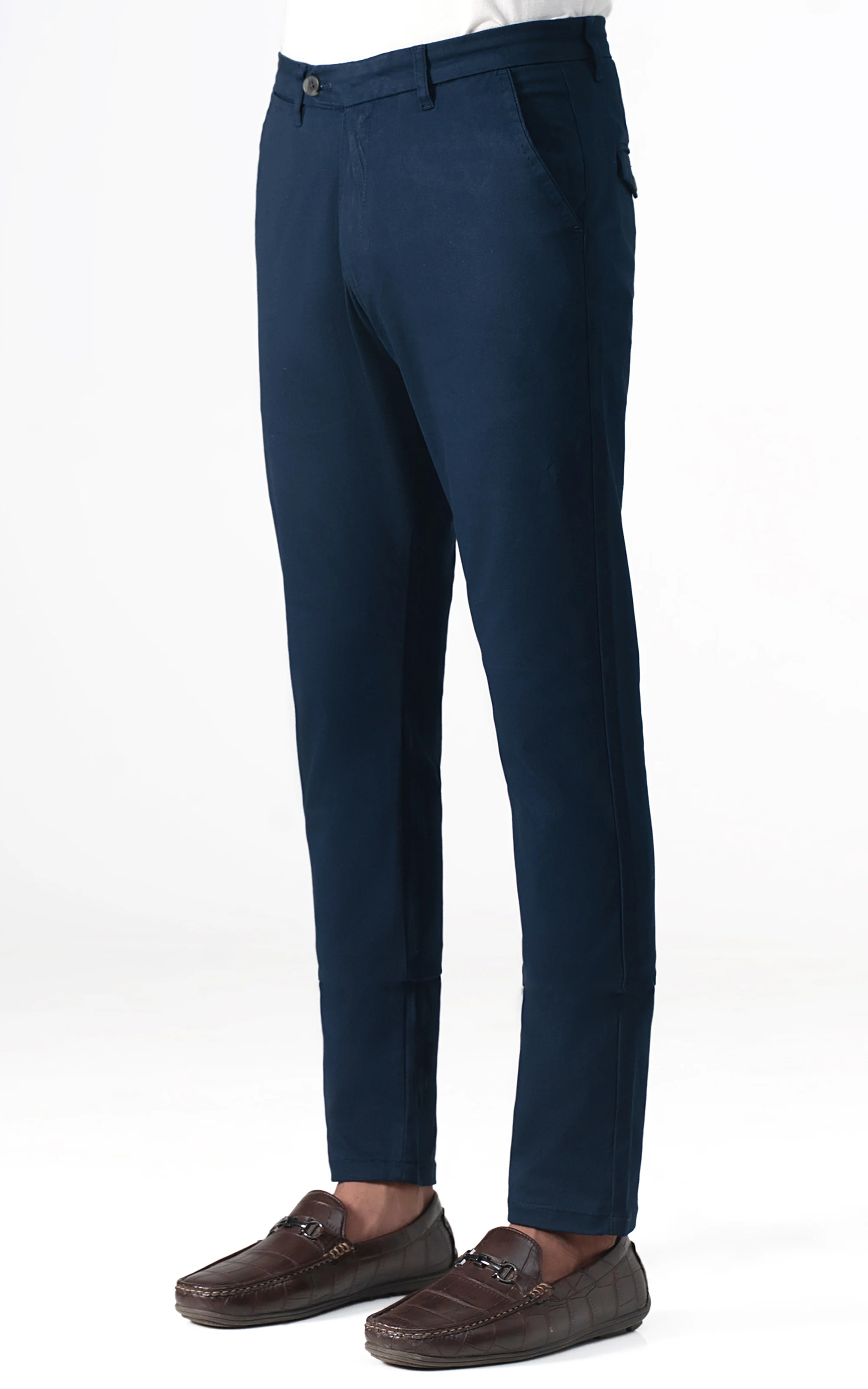 CROSS POCKET CASUAL PANT NAVY - Image 2