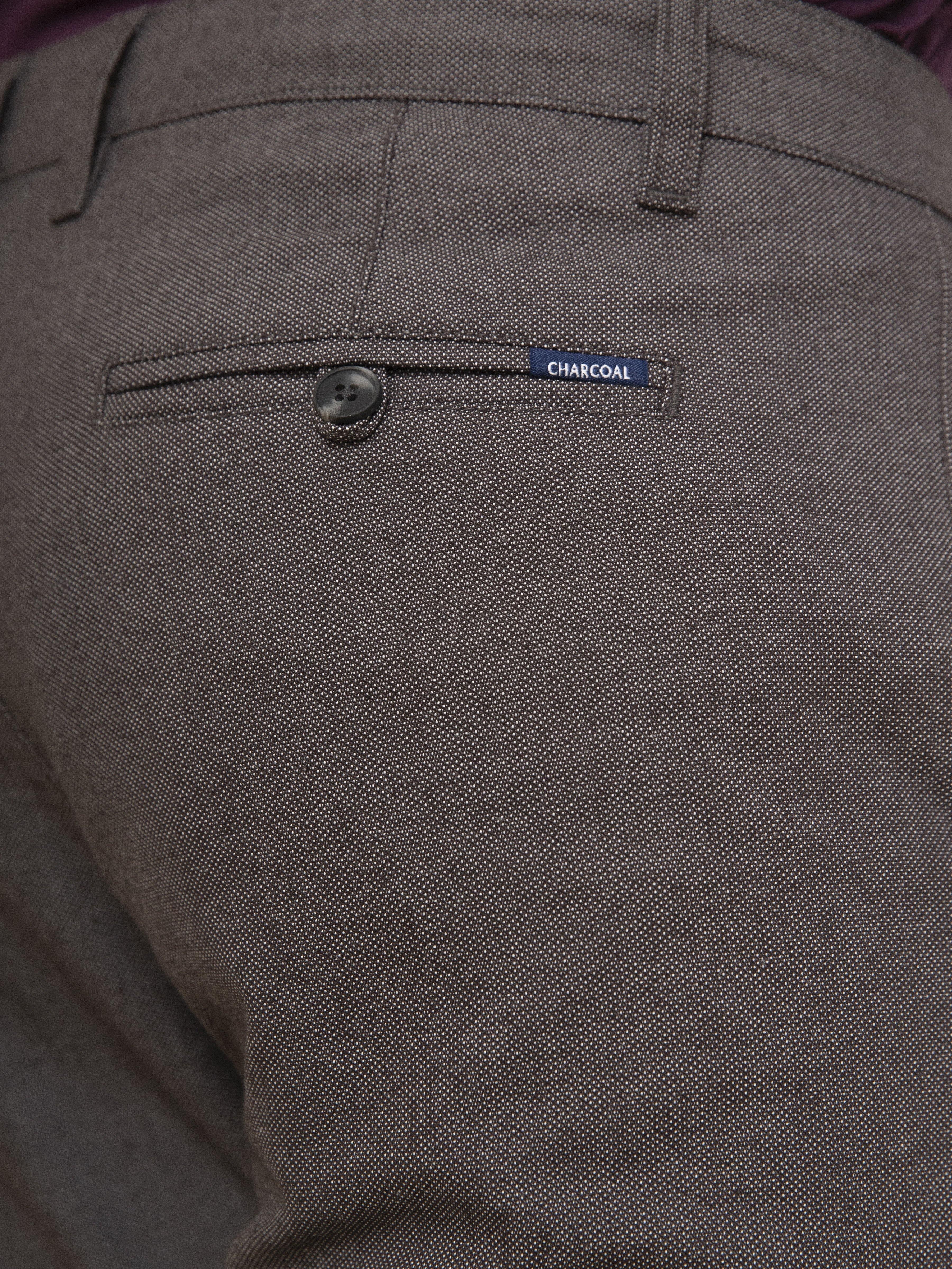 CASUAL PANT SLIM FIT CROSS POCKET BLACK - Image 4
