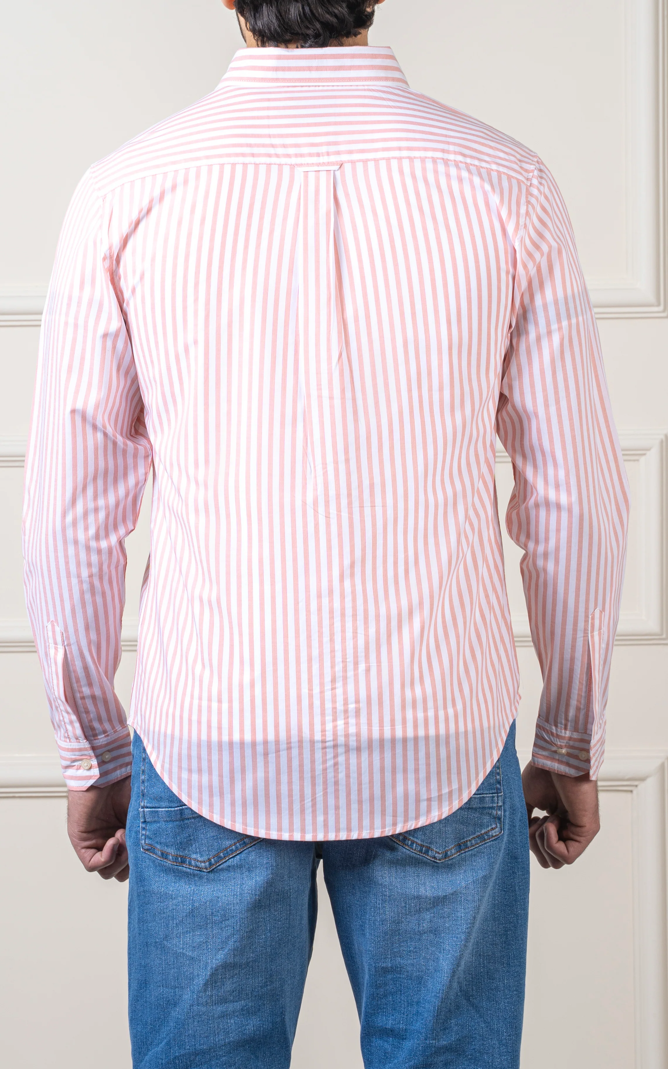 CASUAL SHIRT PINK WHITE - Image 5