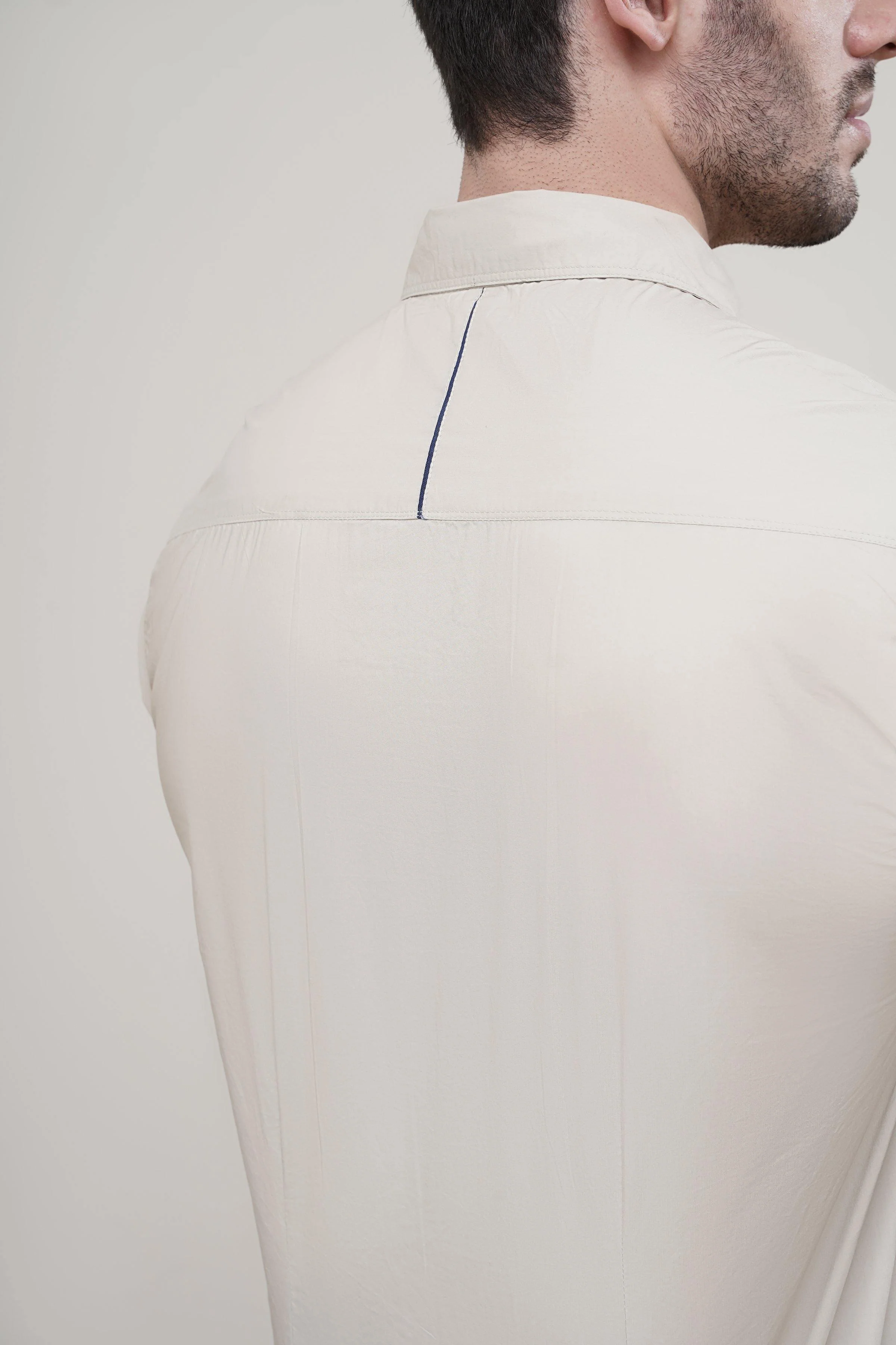 CASUAL SHIRT BEIGE - Image 4