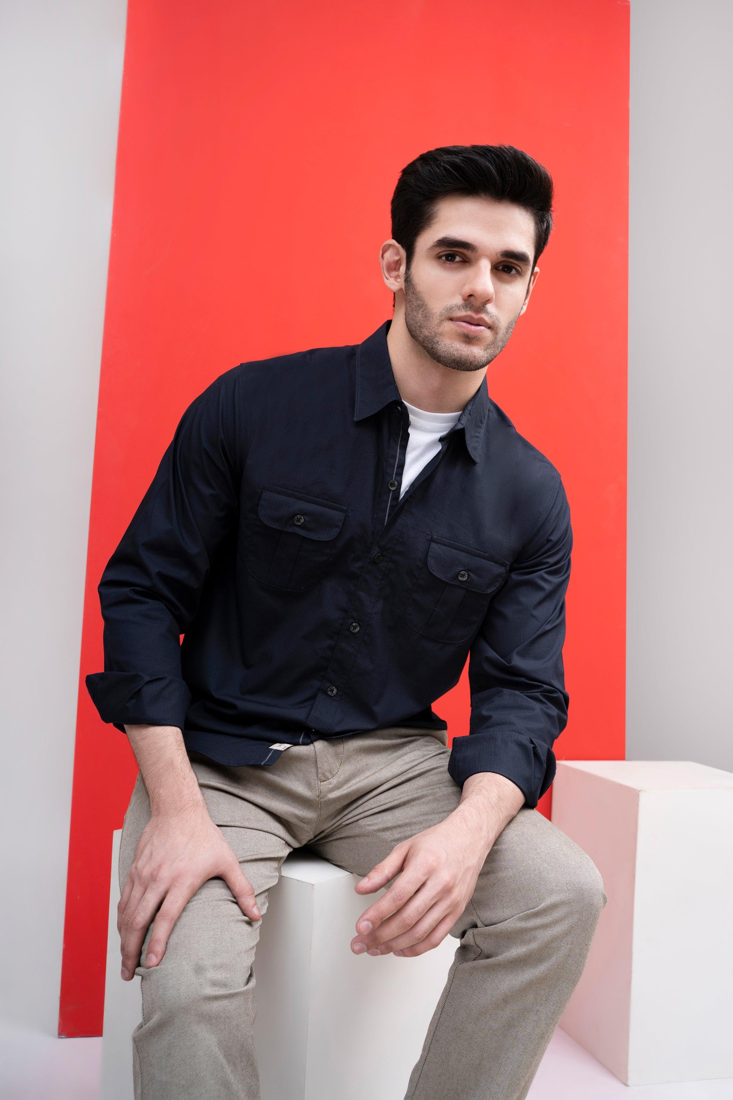 CASUAL SHIRT BLACK - Image 4