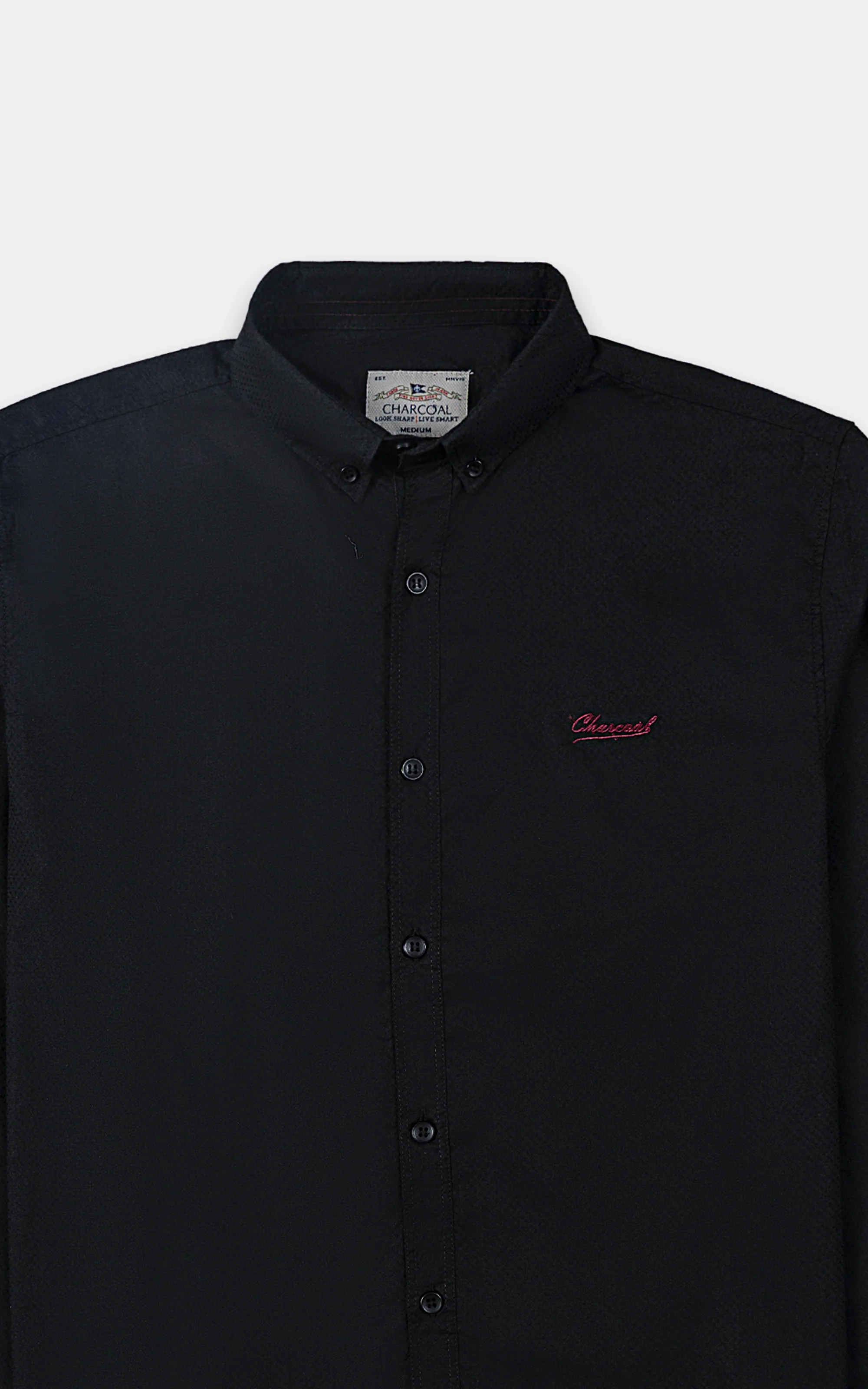 CASUAL SHIRT BLACK - Image 2