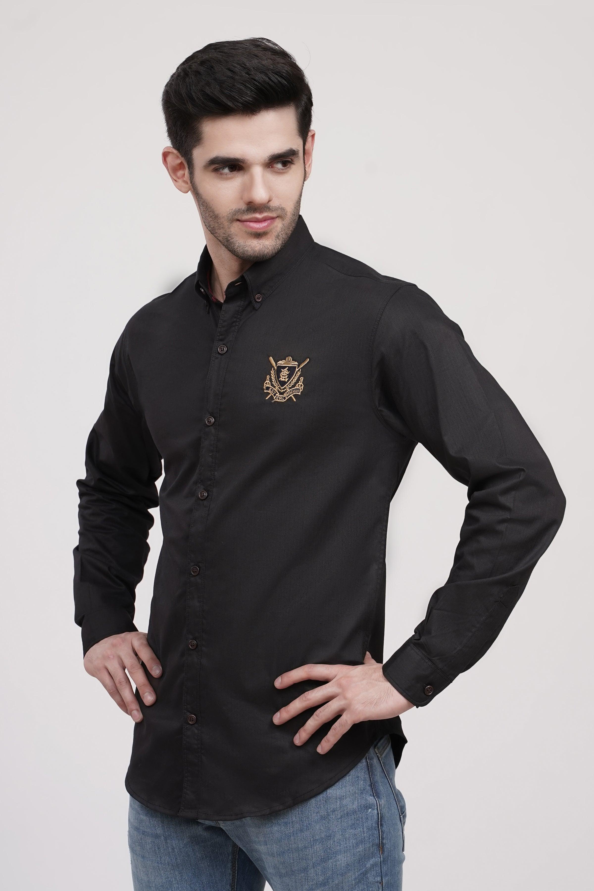 CASUAL SHIRT BLACK - Image 3