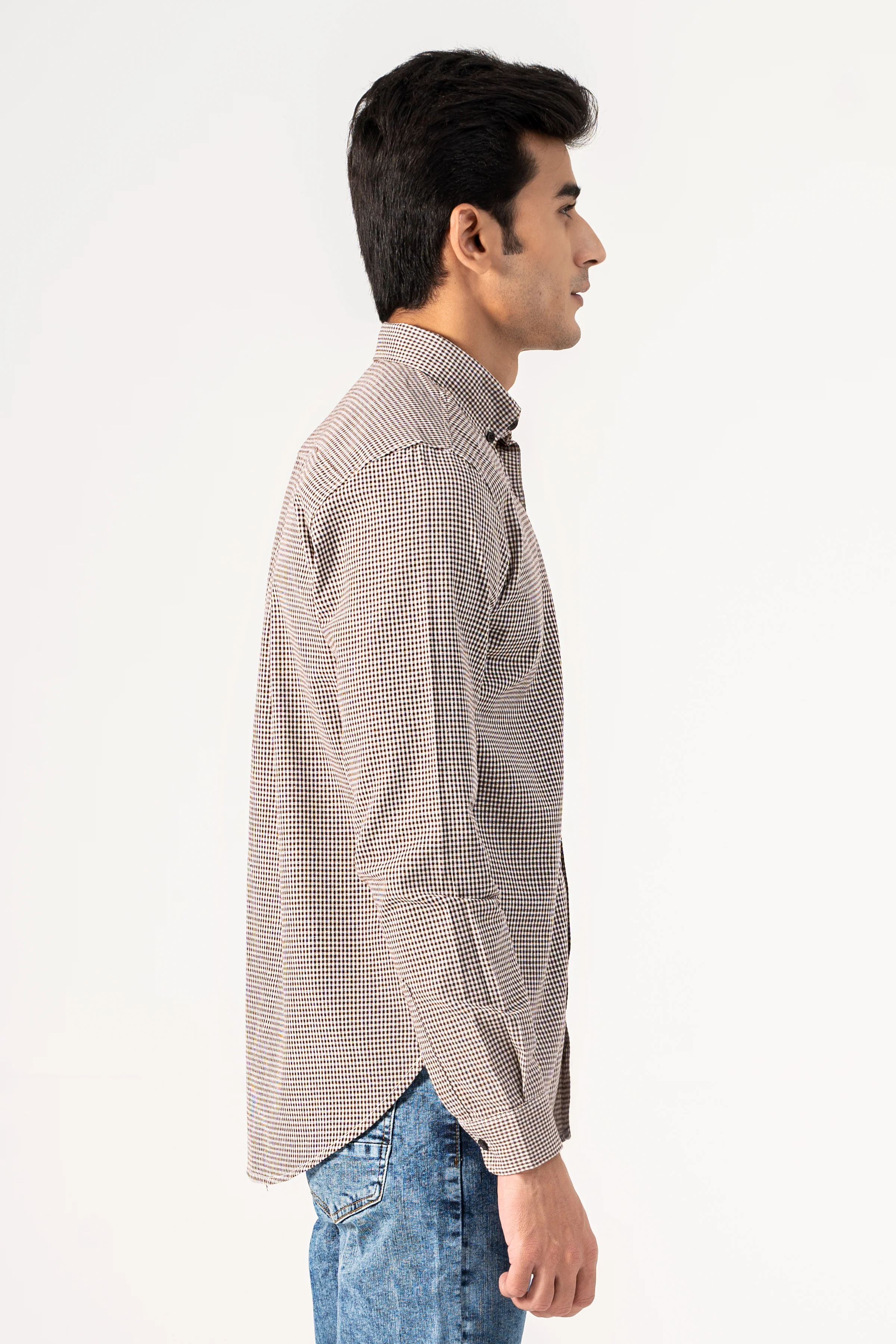 CASUAL SHIRT BROWN - Image 3
