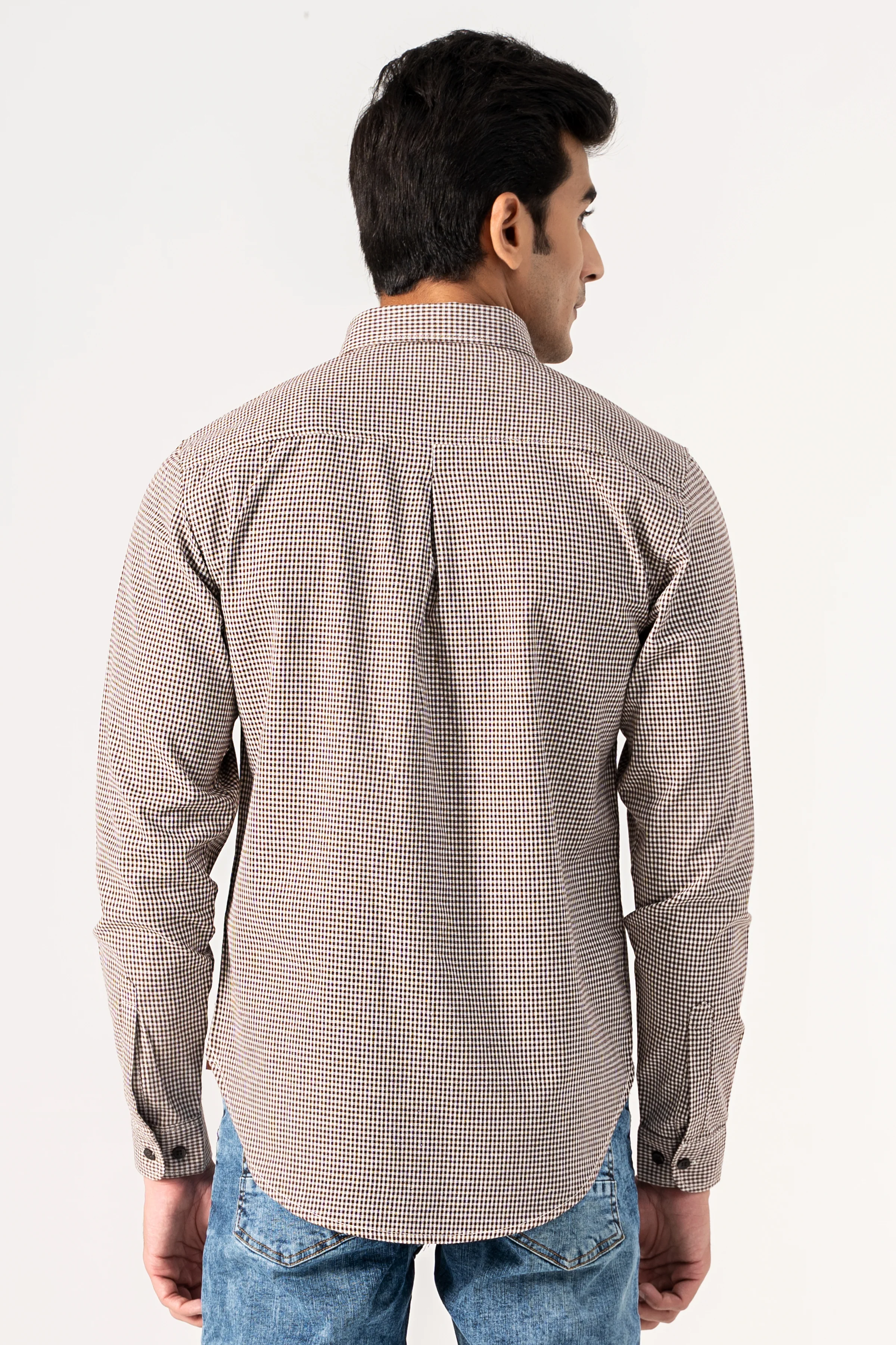 CASUAL SHIRT BROWN - Image 4