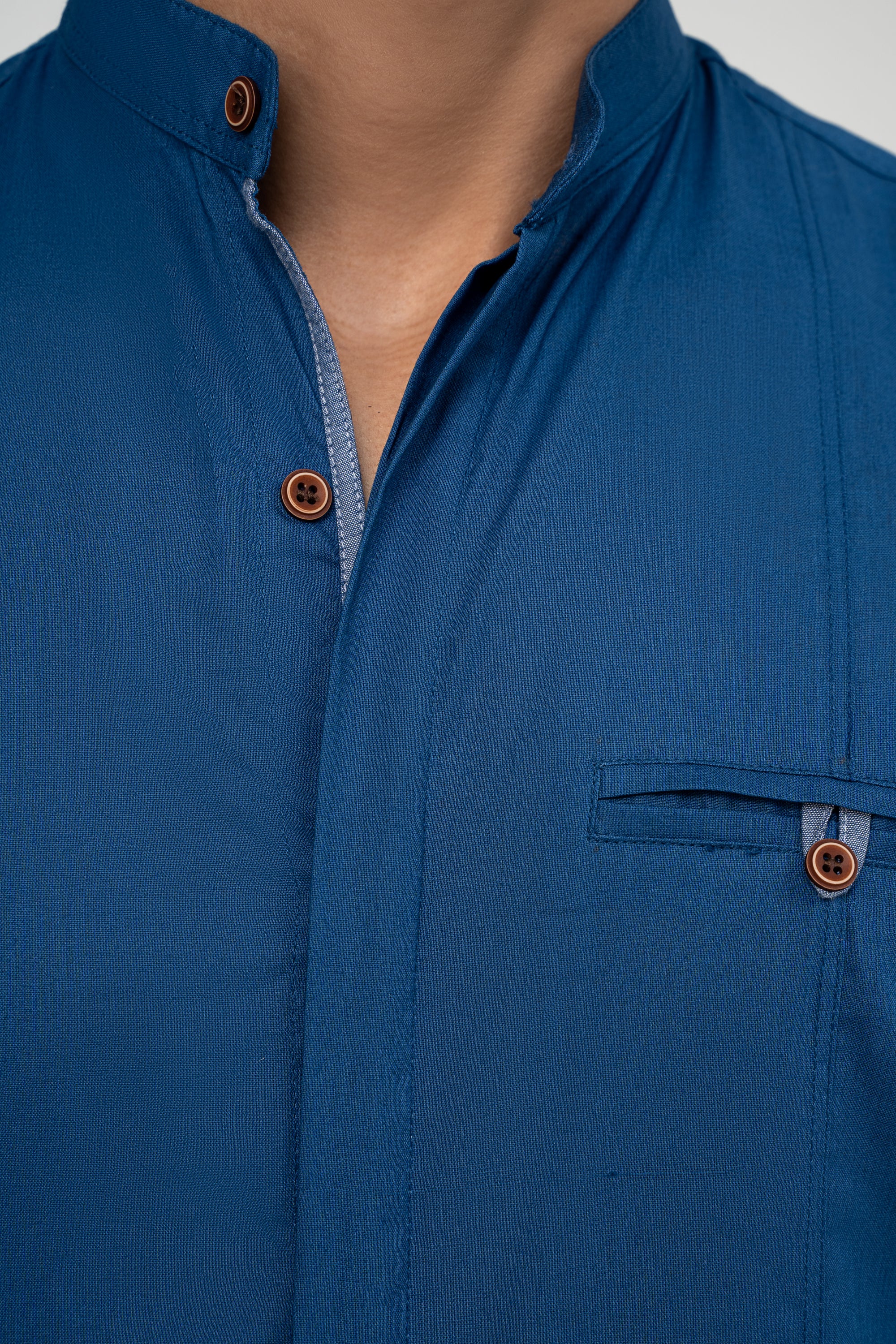 CASUAL SHIRT BLUE - Image 5