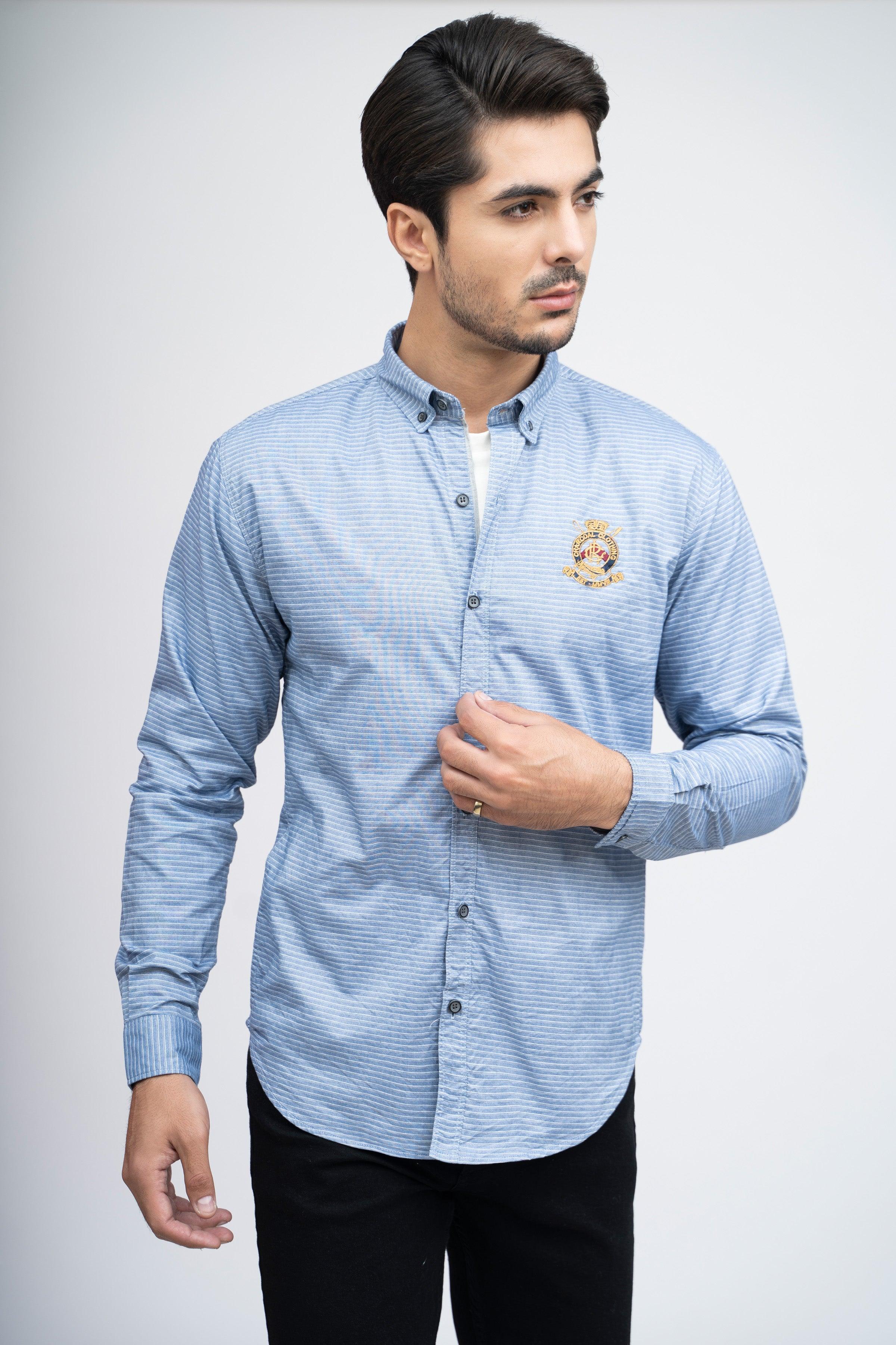 CASUAL SHIRT F/S LIGHT BLUE