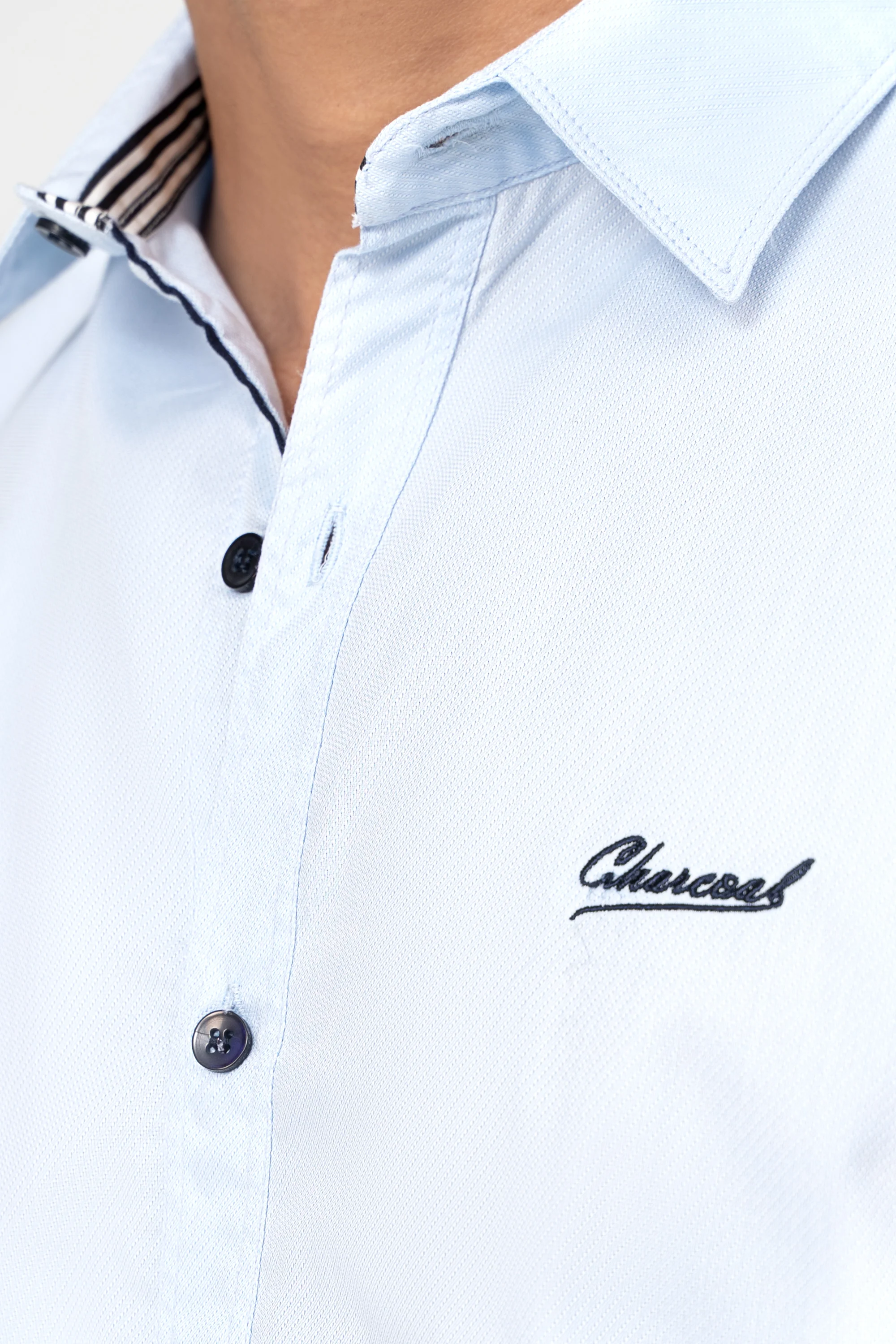 CASUAL SHIRT SKY BLUE - Image 6