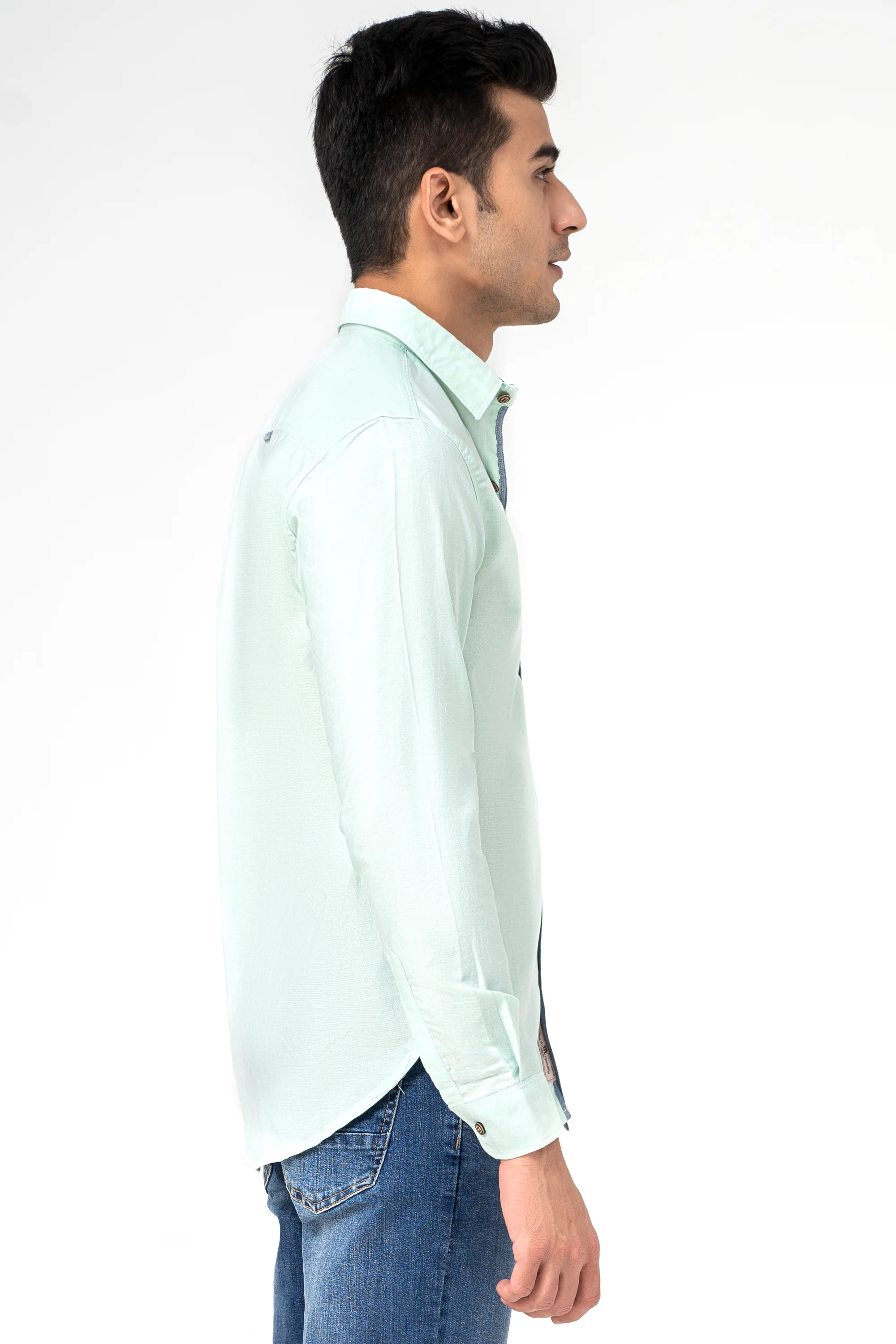 CASUAL SHIRT GREEN - Image 3