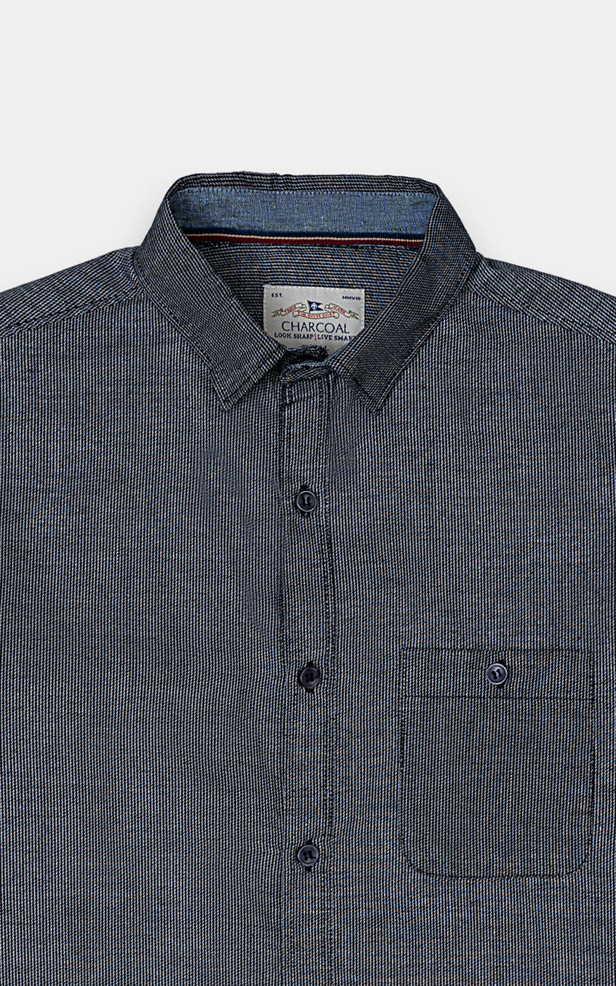 CASUAL SHIRT GREY - Image 2