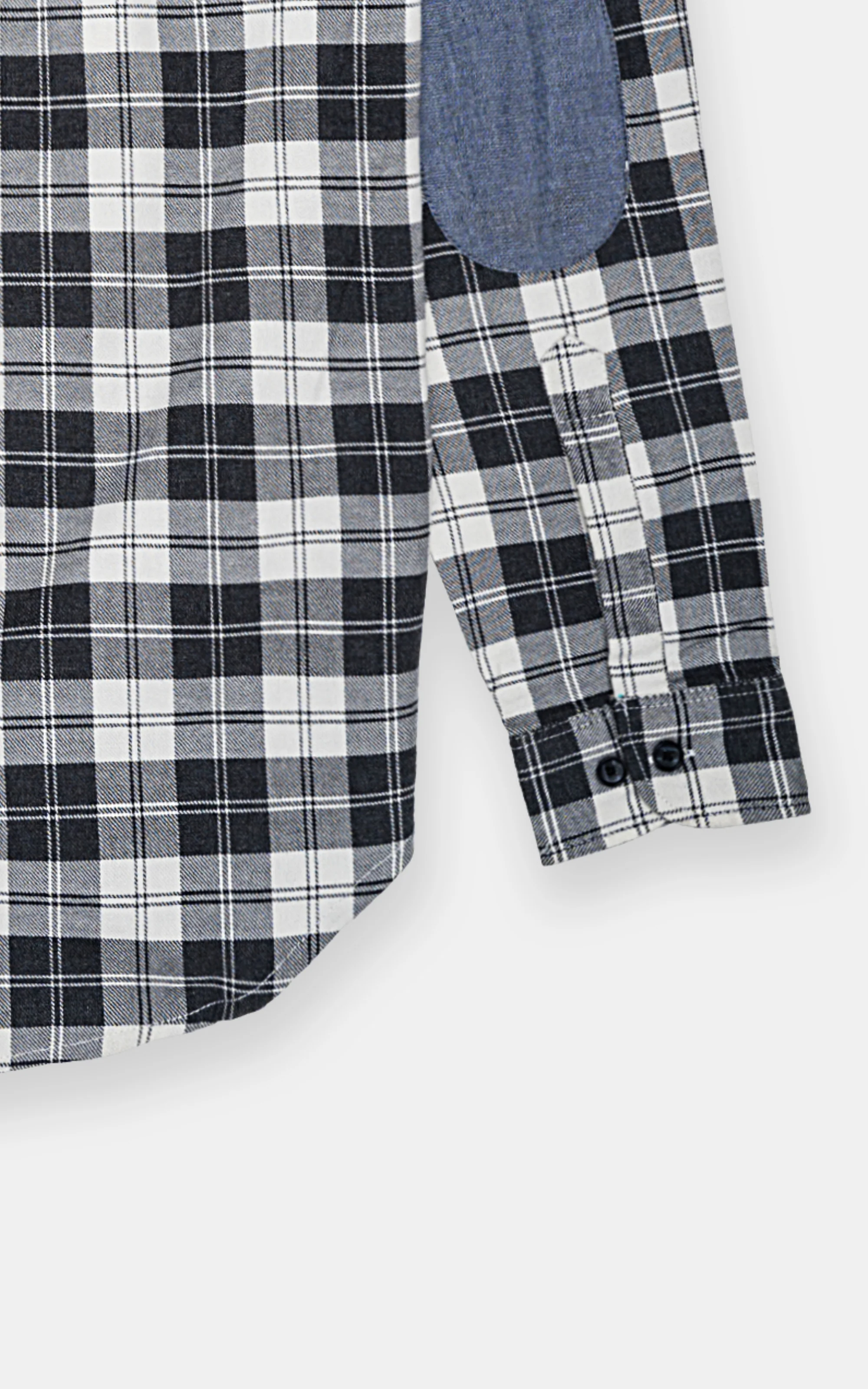 CASUAL SHIRT GREY CHECK - Image 4