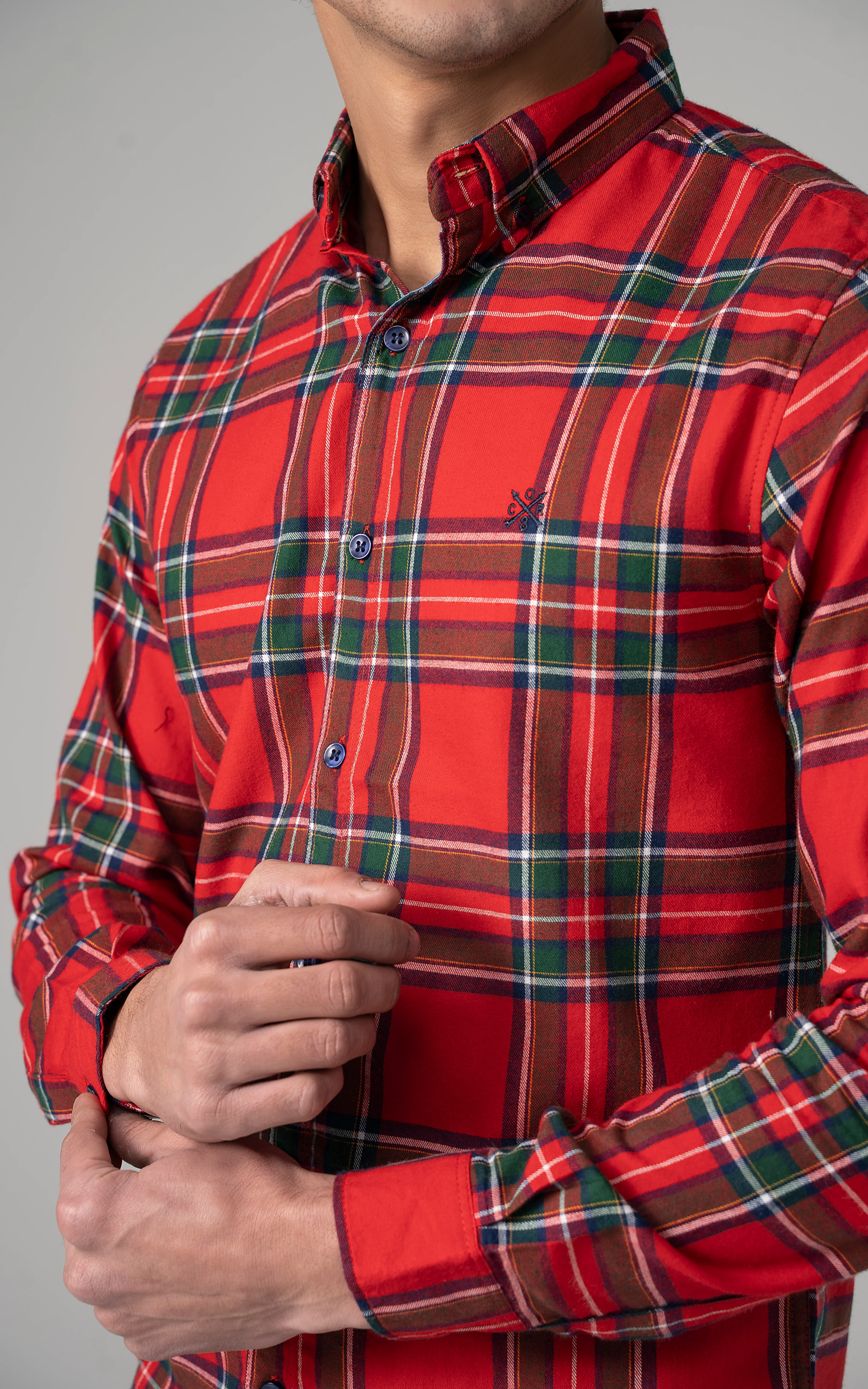 CASUAL SHIRT MAROON - Image 5