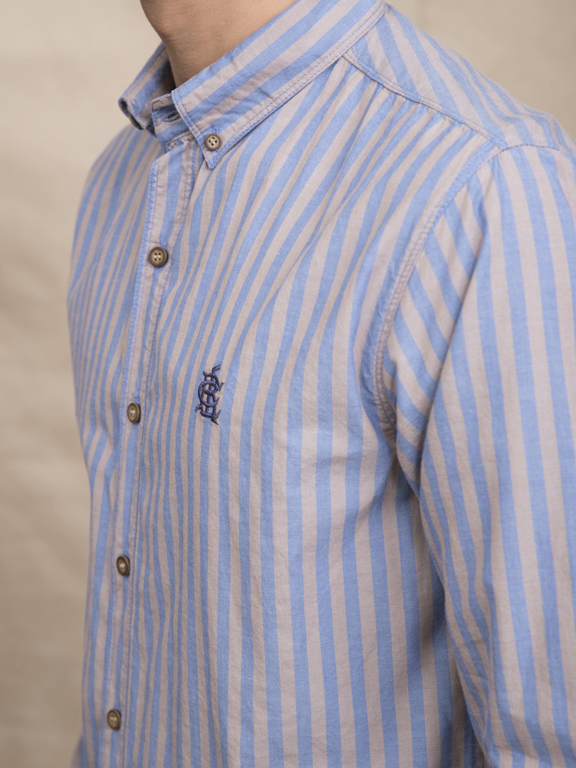 CASUAL SHIRT MUSTARD LINNING - Image 3