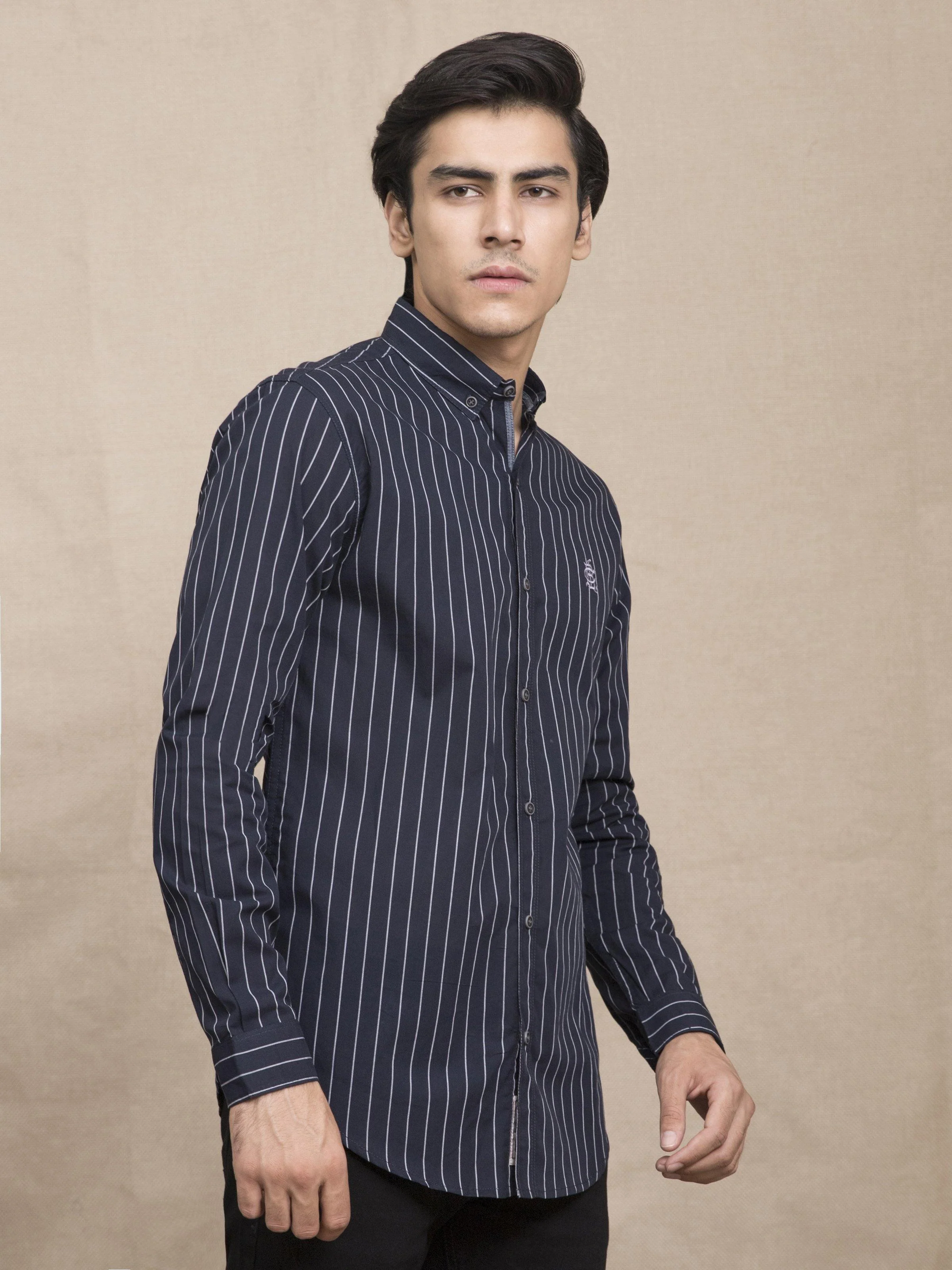 CASUAL SHIRT NAVY - Image 2