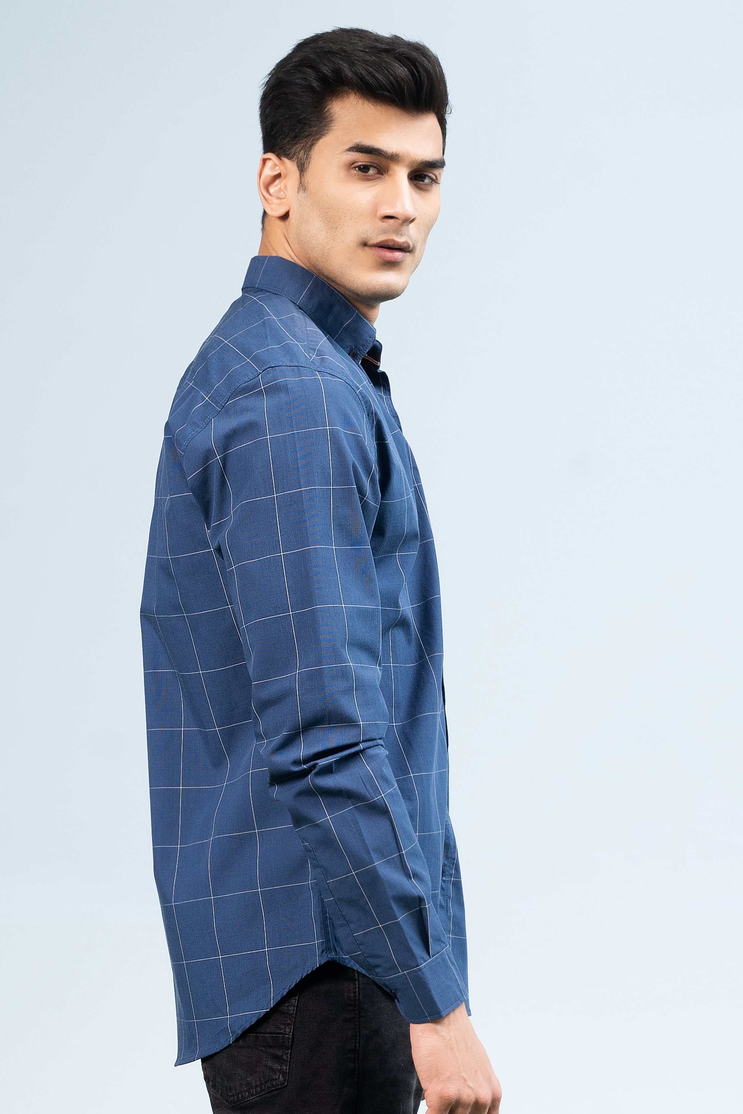 CASUAL SHIRT NAVY - Image 3