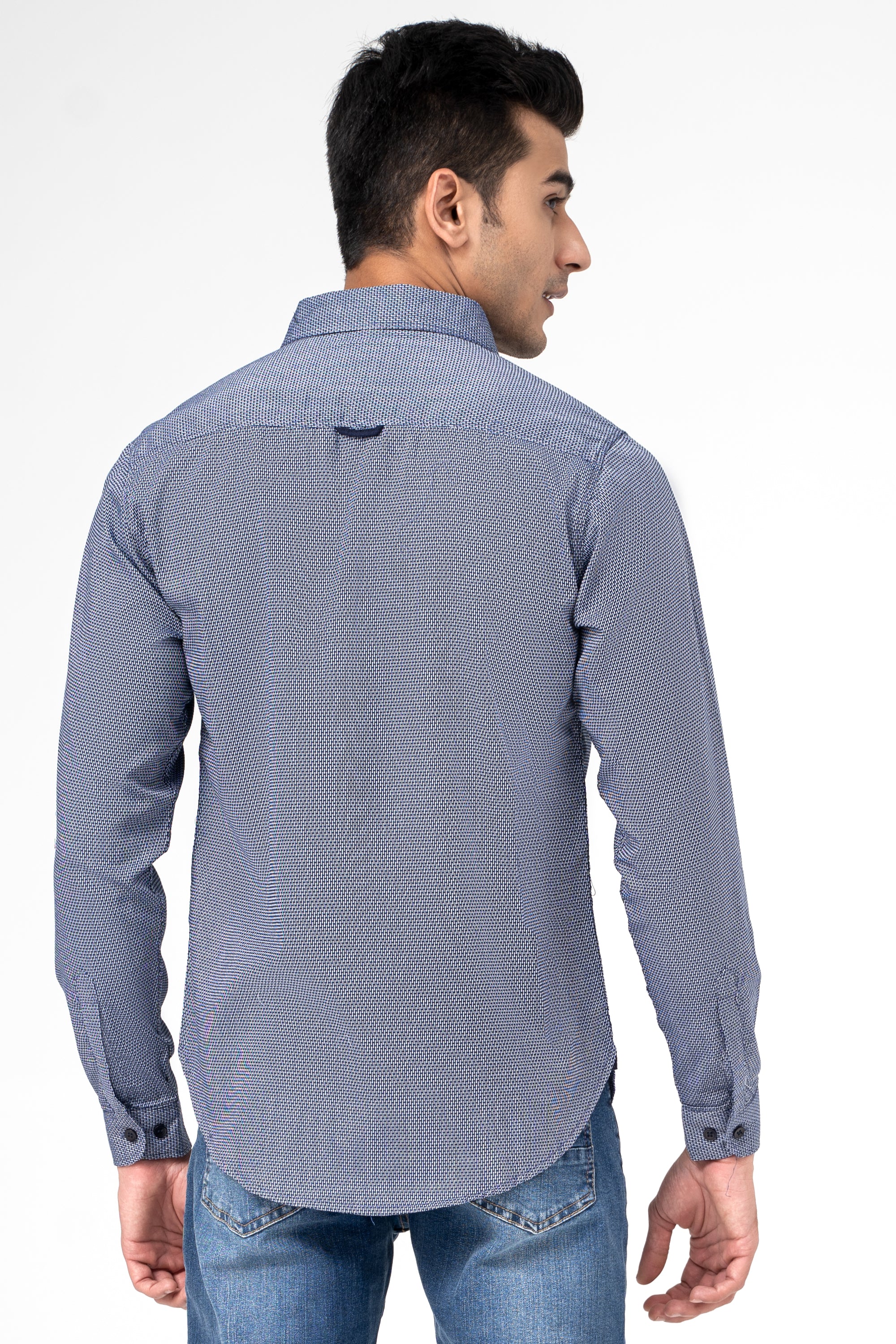 CASUAL SHIRT NAVY - Image 4