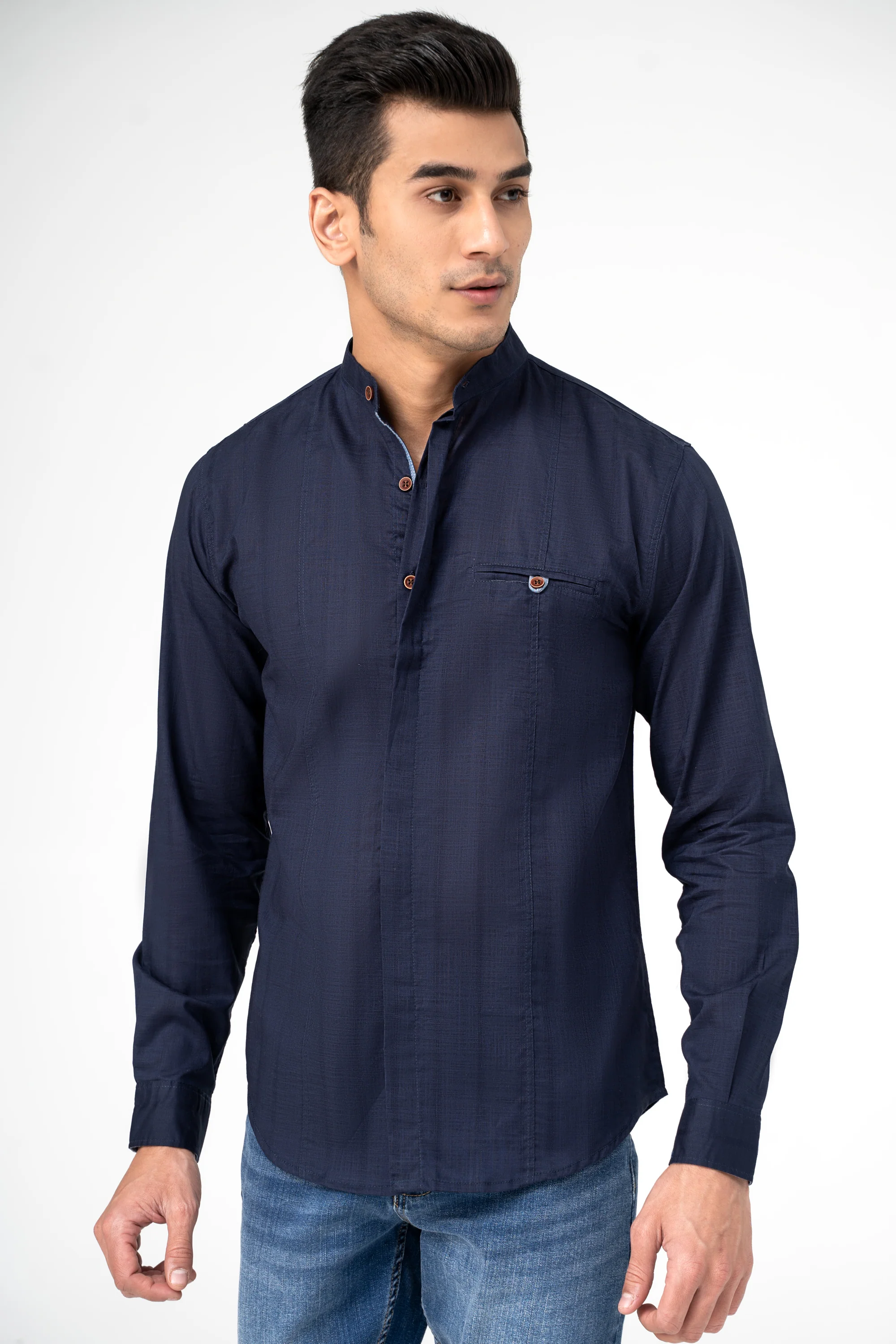CASUAL SHIRT NAVY - Image 2
