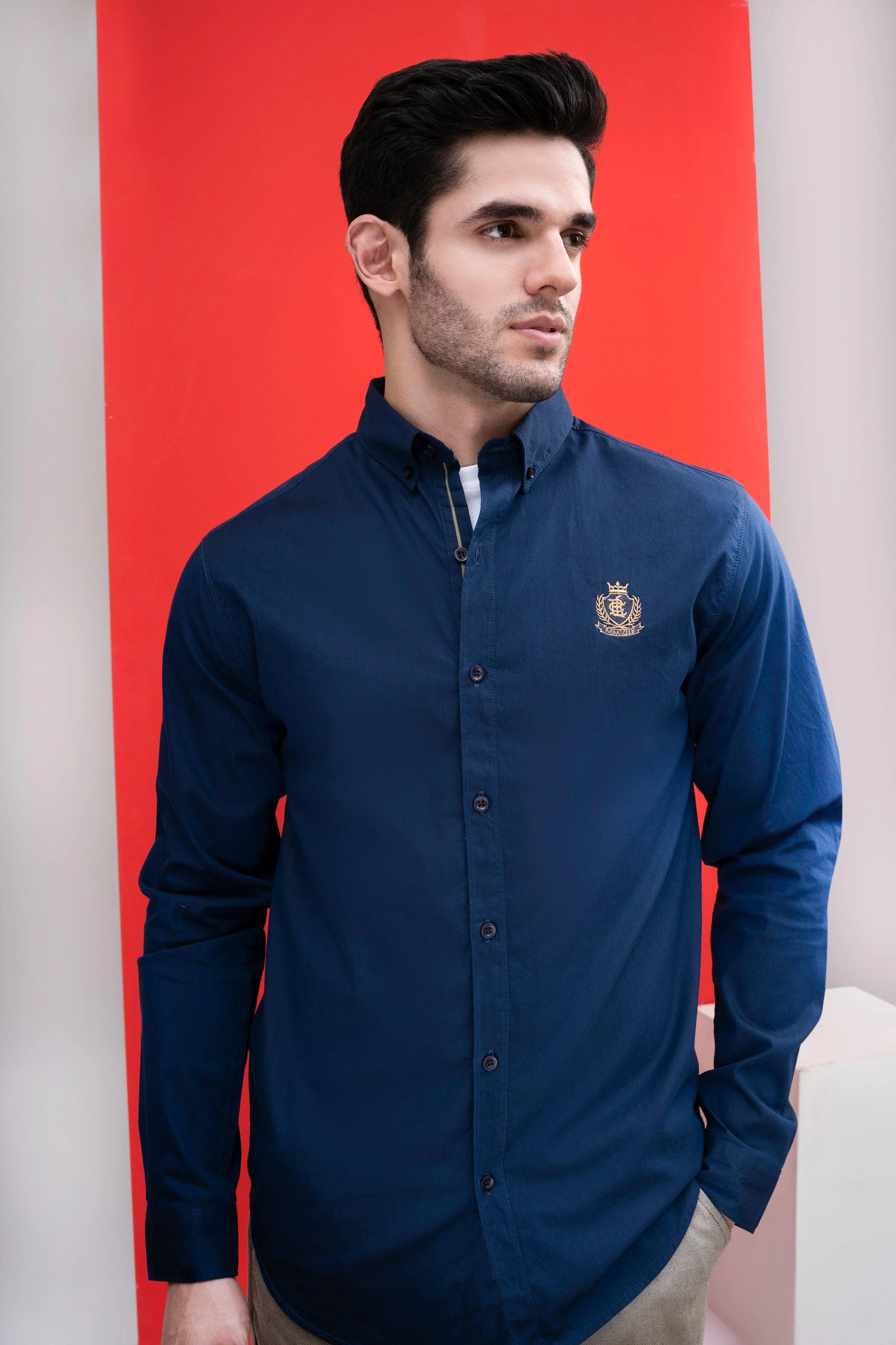 CASUAL SHIRT NAVY - Image 4