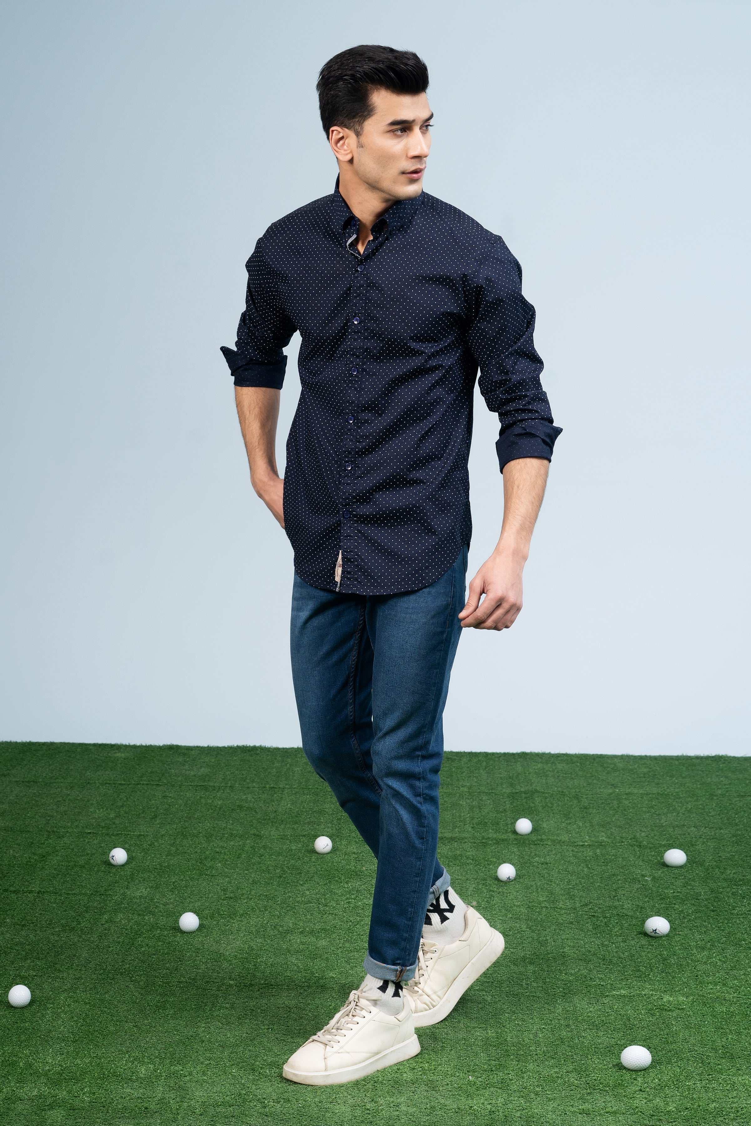 CASUAL SHIRT NAVY
