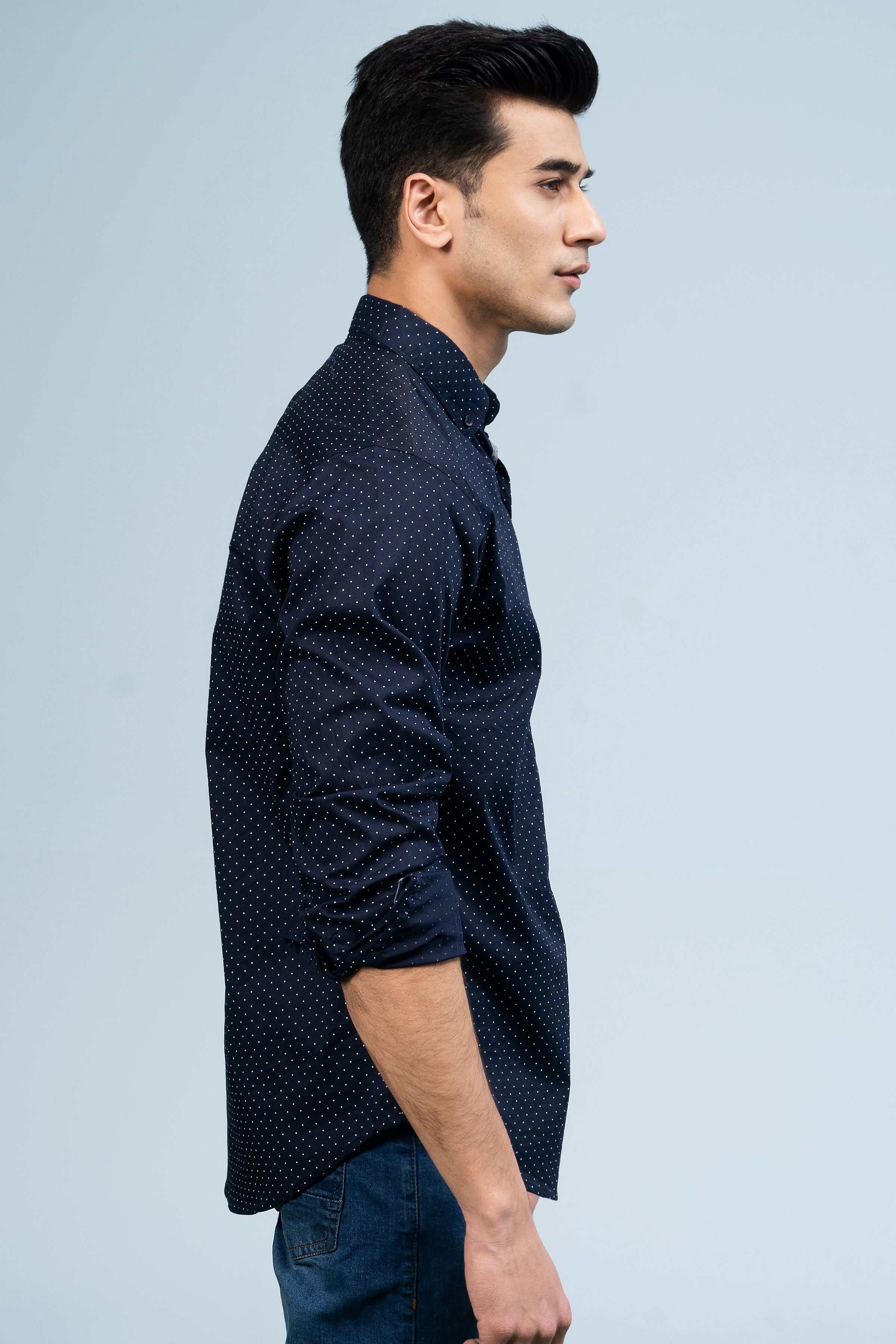CASUAL SHIRT NAVY - Image 3