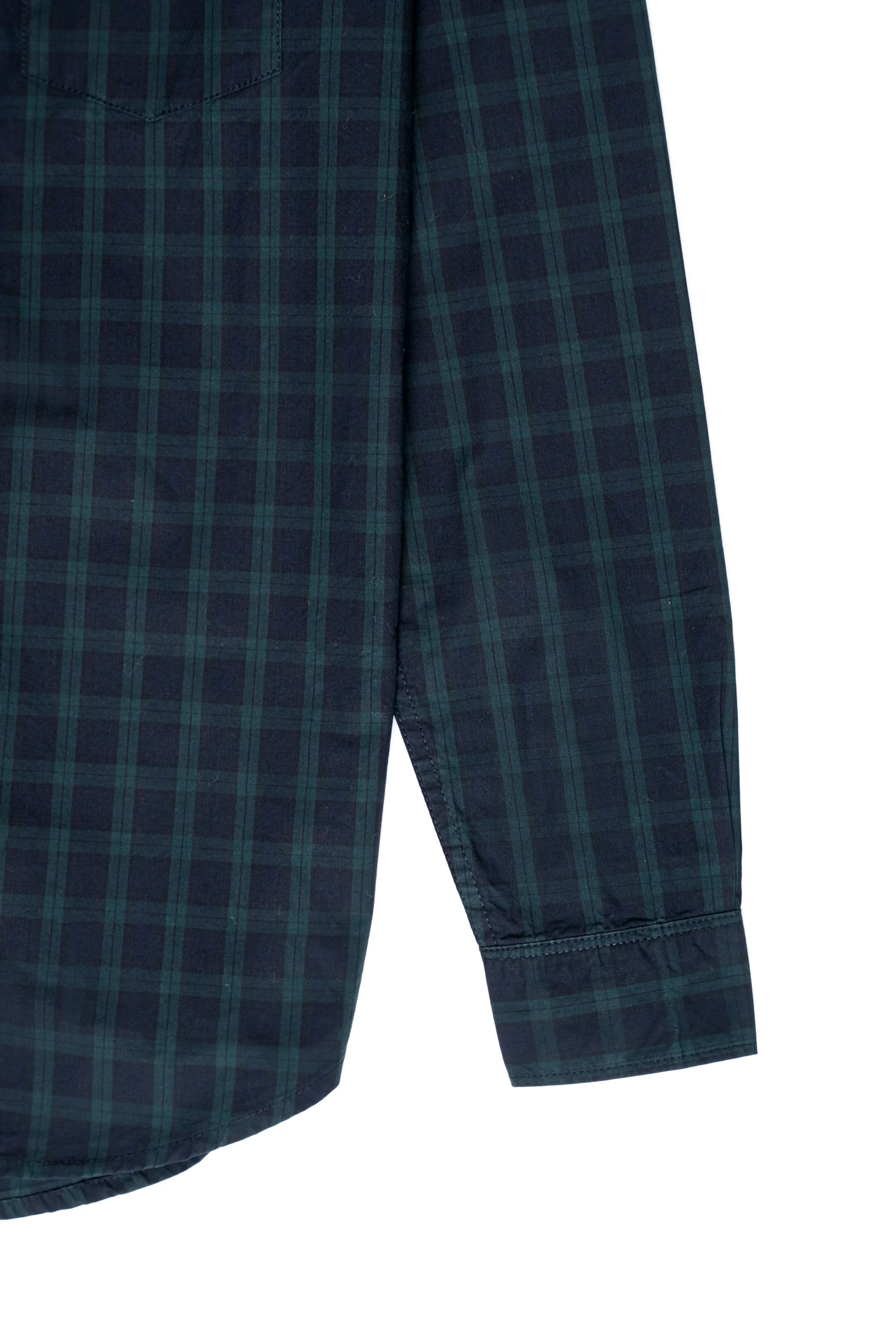 CASUAL SHIRT NAVY GREEN - Image 3