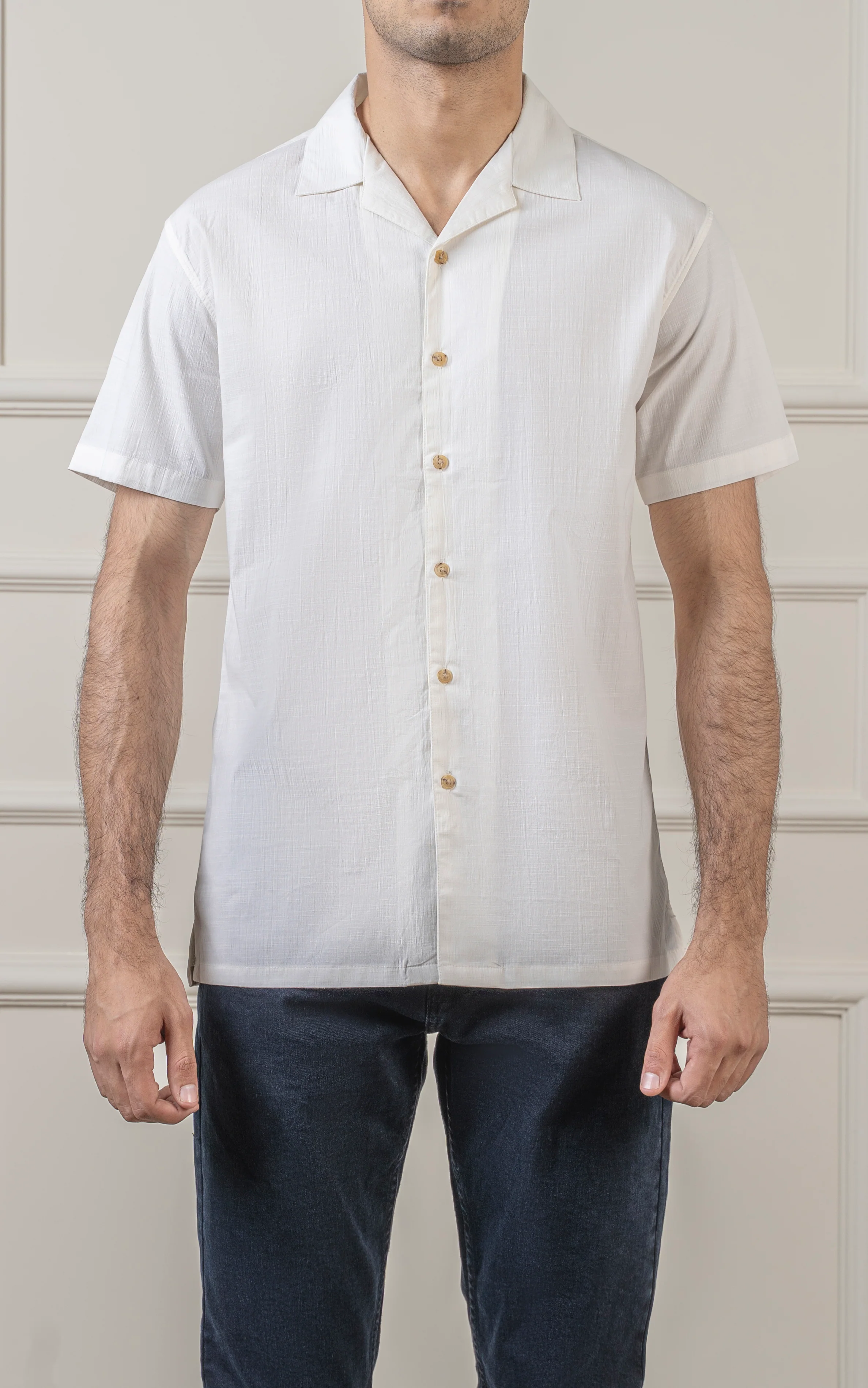 CASUAL SHIRT OFF WHITE - Image 2