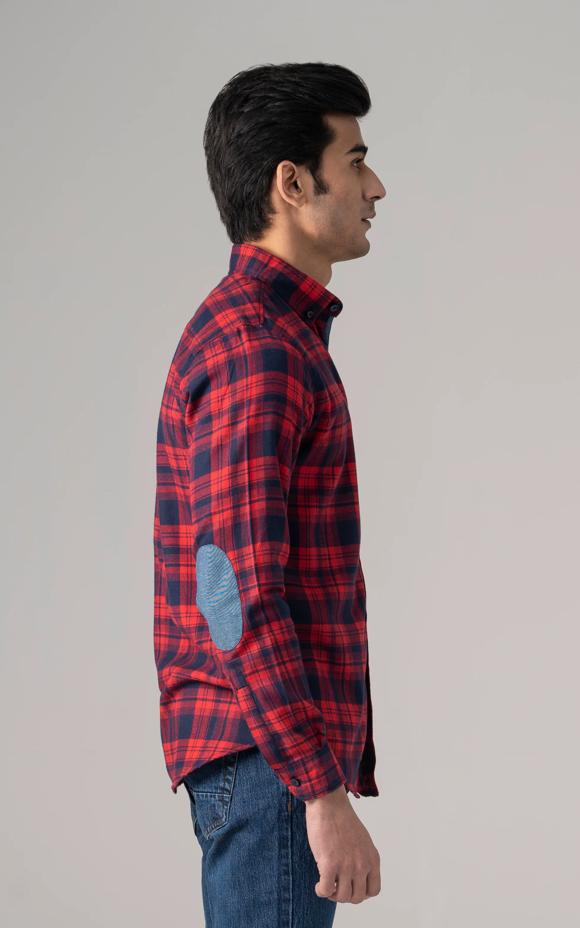 CASUAL SHIRT RED CHECK - Image 3